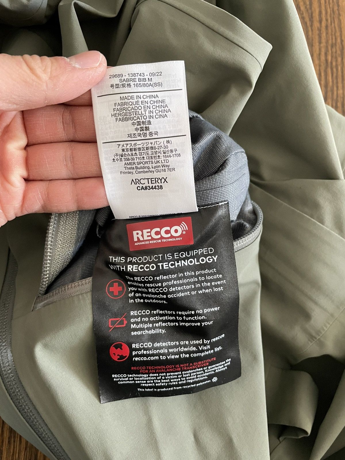 Arc'teryx Arc’teryx Sabre Bib Forage Size US 30 / EU 46 - 7 Thumbnail