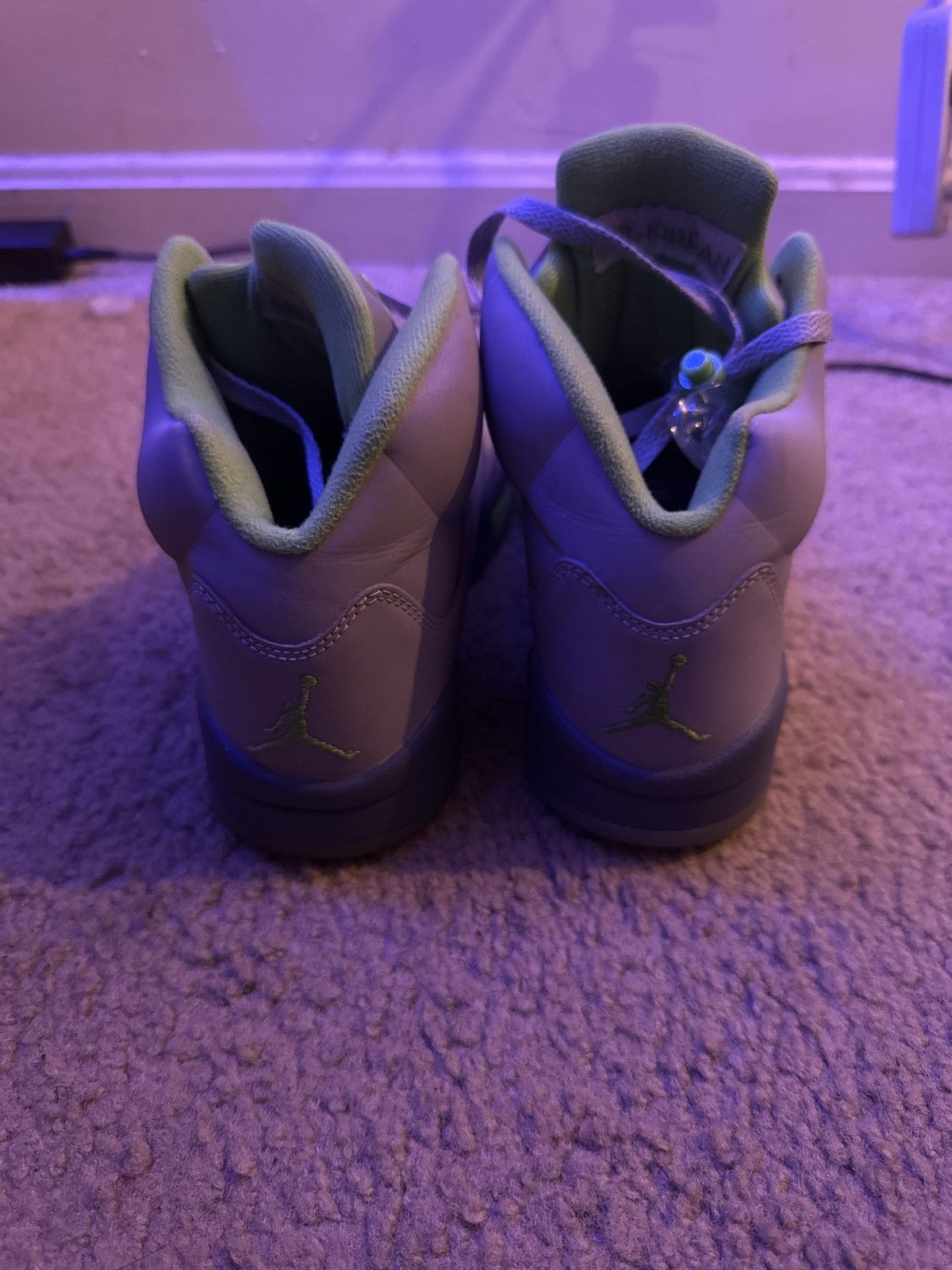 Jordan Brand Jordan retro 5 green bean Size US 8.5 / EU 41-42 - 4 Thumbnail