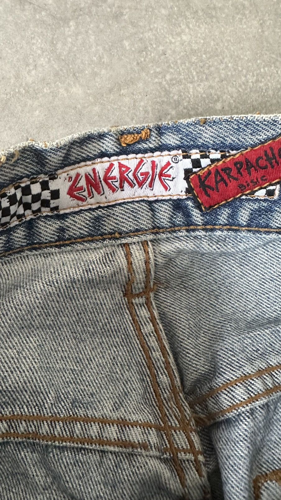 Energie VINTAGE ENERGIE DISTRESSED DENIM PANT Size US 30 / EU 46 - 8 Thumbnail