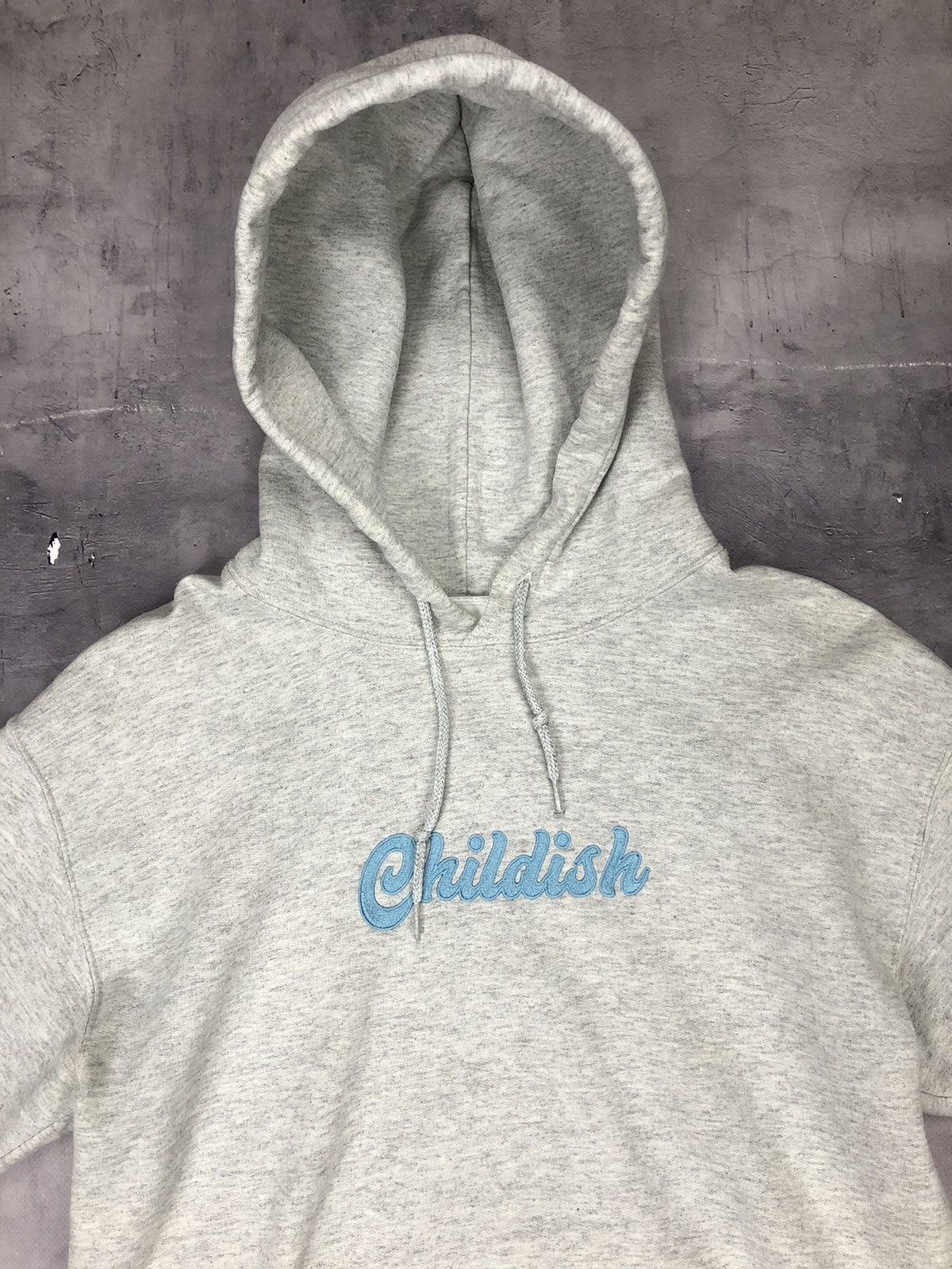 Childish Hoodie TGF Grey Blue Original hoodie 3/3
