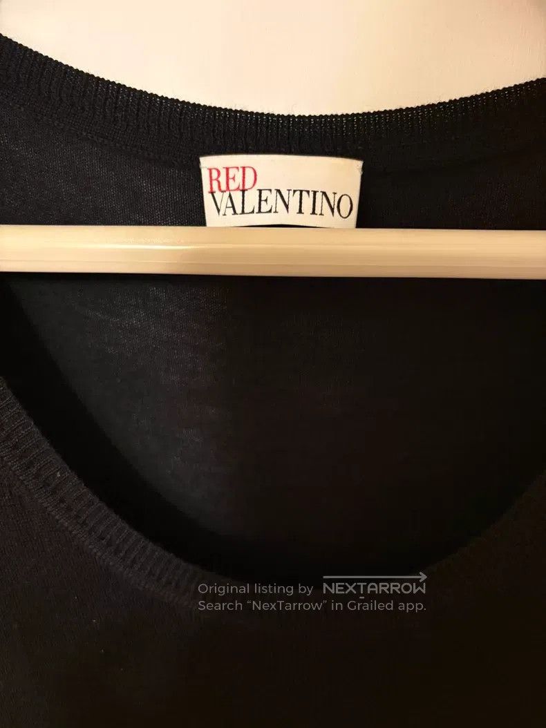 Valentino Valentino Black bow dress Size L / US 10 / IT 46 - 2 Thumbnail