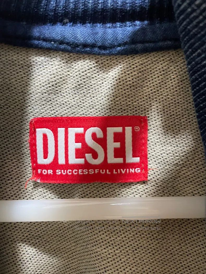 Diesel Diesel Washed distressed denim jacket Size US L / EU 52-54 / 3 - 3 Thumbnail