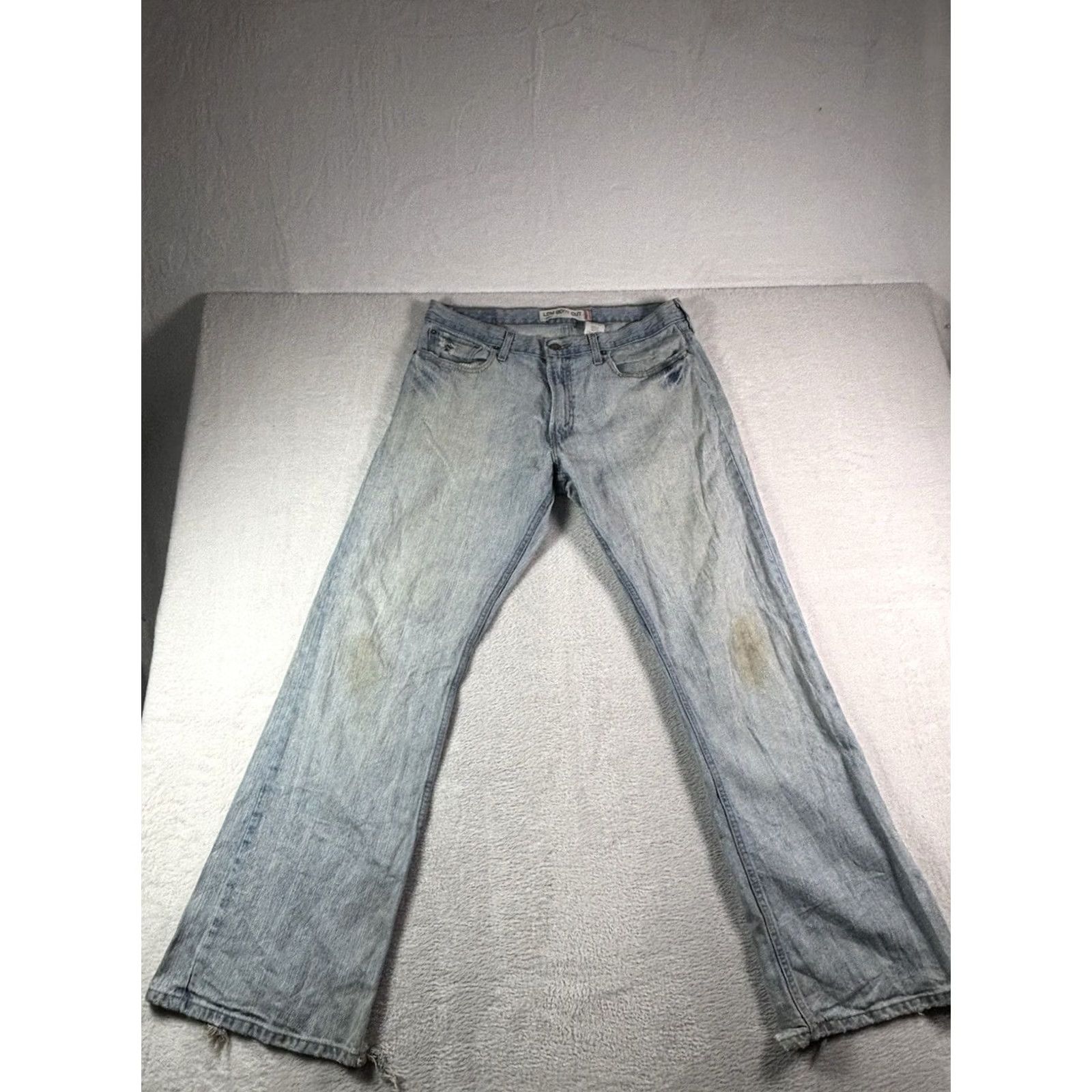Levi's VINTAGE Levi's 527 Jeans Men's Low Boot Cut 34x30 Light Blue Wash Workwear Size US 34 / EU 50 - 2 Thumbnail