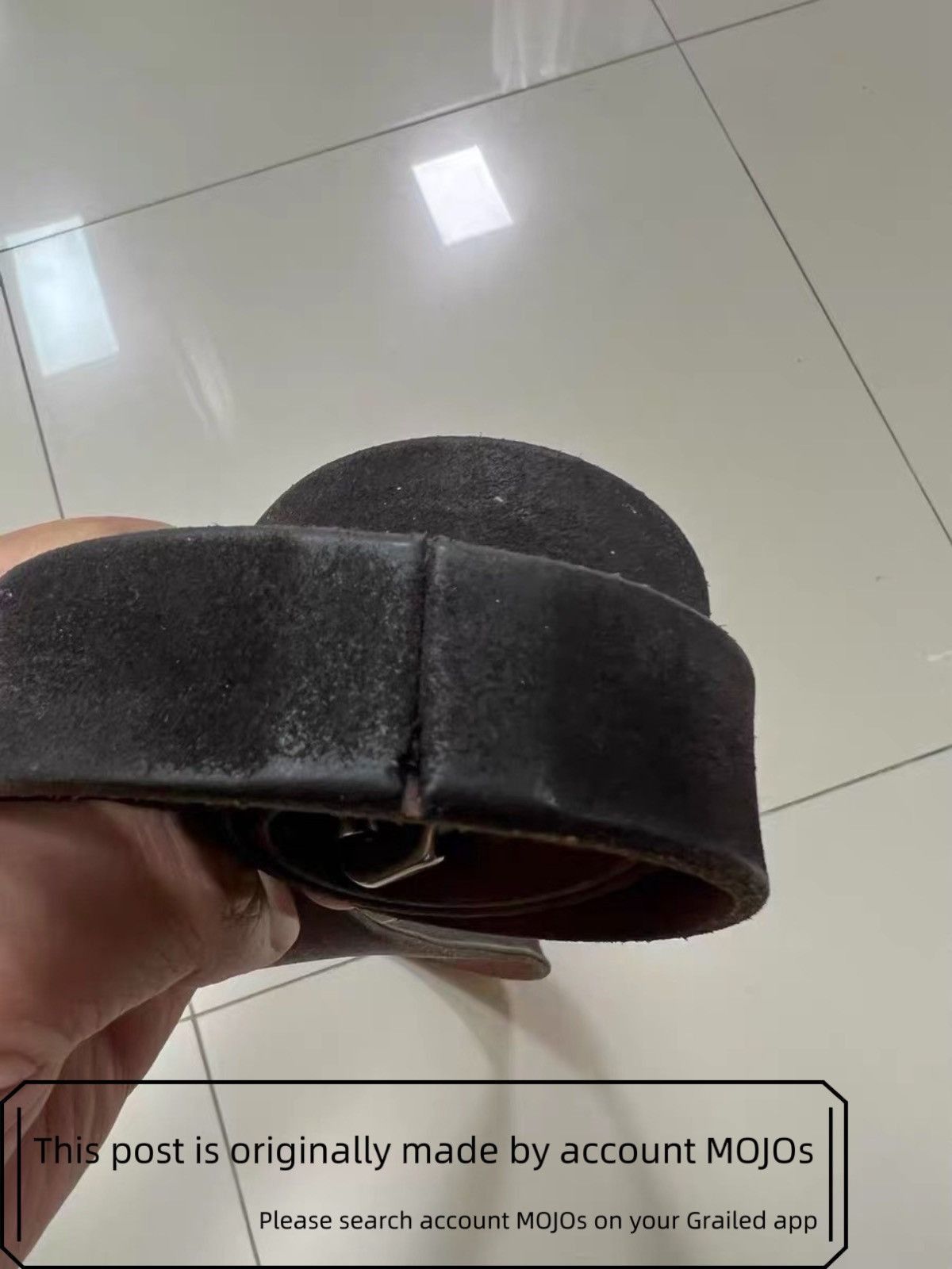 Maison Margiela Sz 100 Maison Martin Margiela Leather Brown Belt mojos0212 Size ONE SIZE - 3 Thumbnail