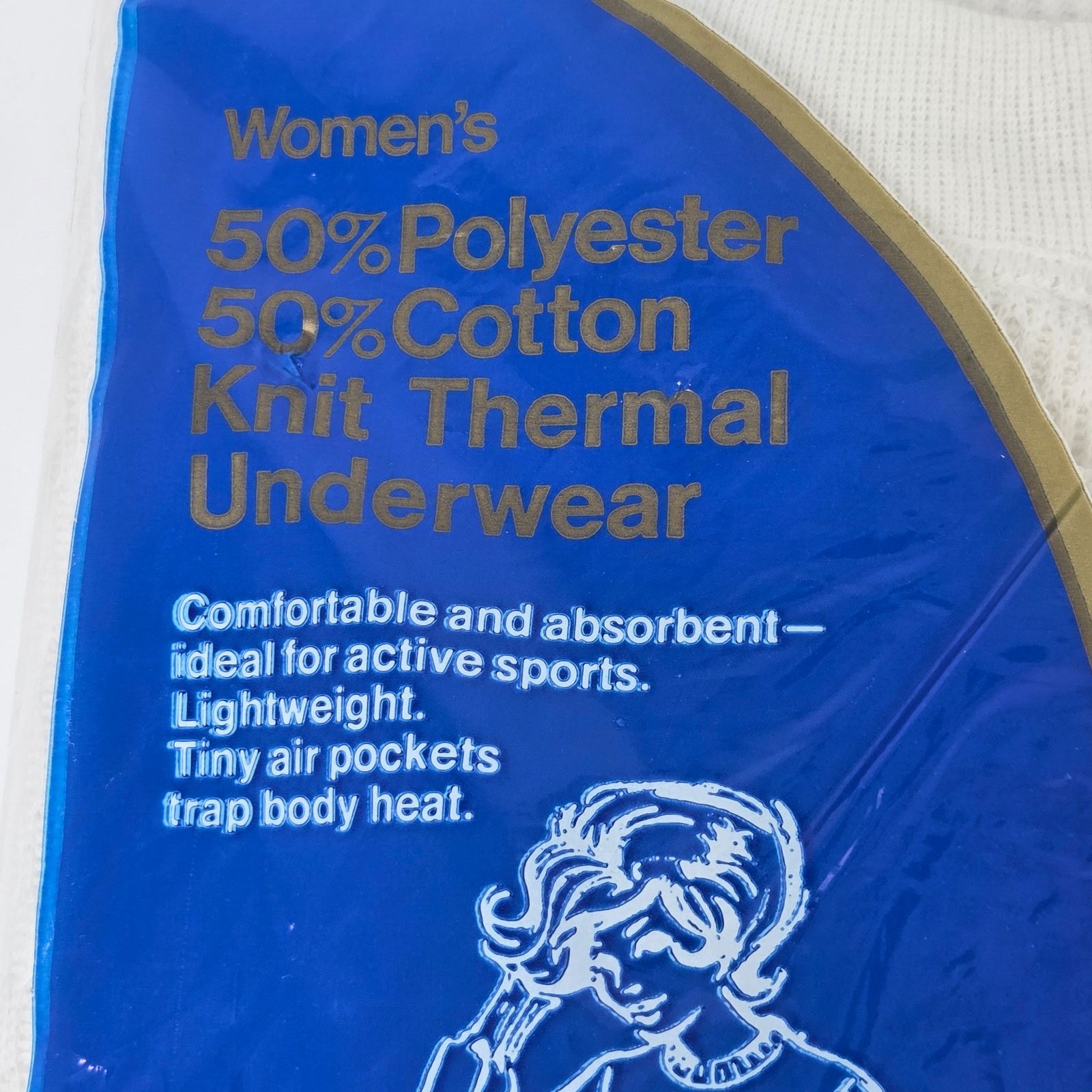 JCPenney JCPenney Vintage Thermal Shirt USA Made Waffle Knit NOS Size L / US 10 / IT 46 - 7 Thumbnail