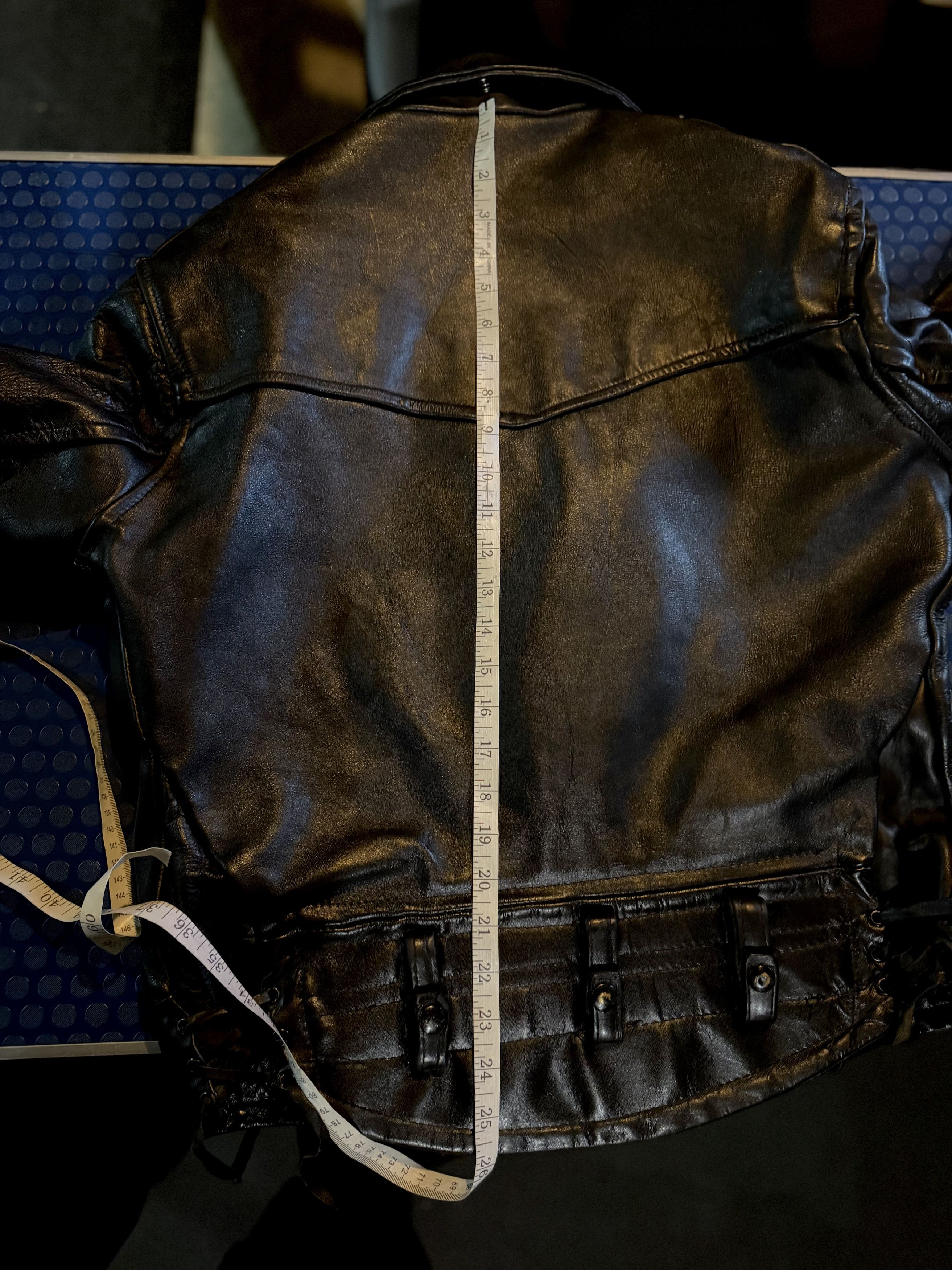 Other VINTAGE 50s-60s CAL LEATHER Horsehide CHP Large Size US XL / EU 56 / 4 - 12 Thumbnail