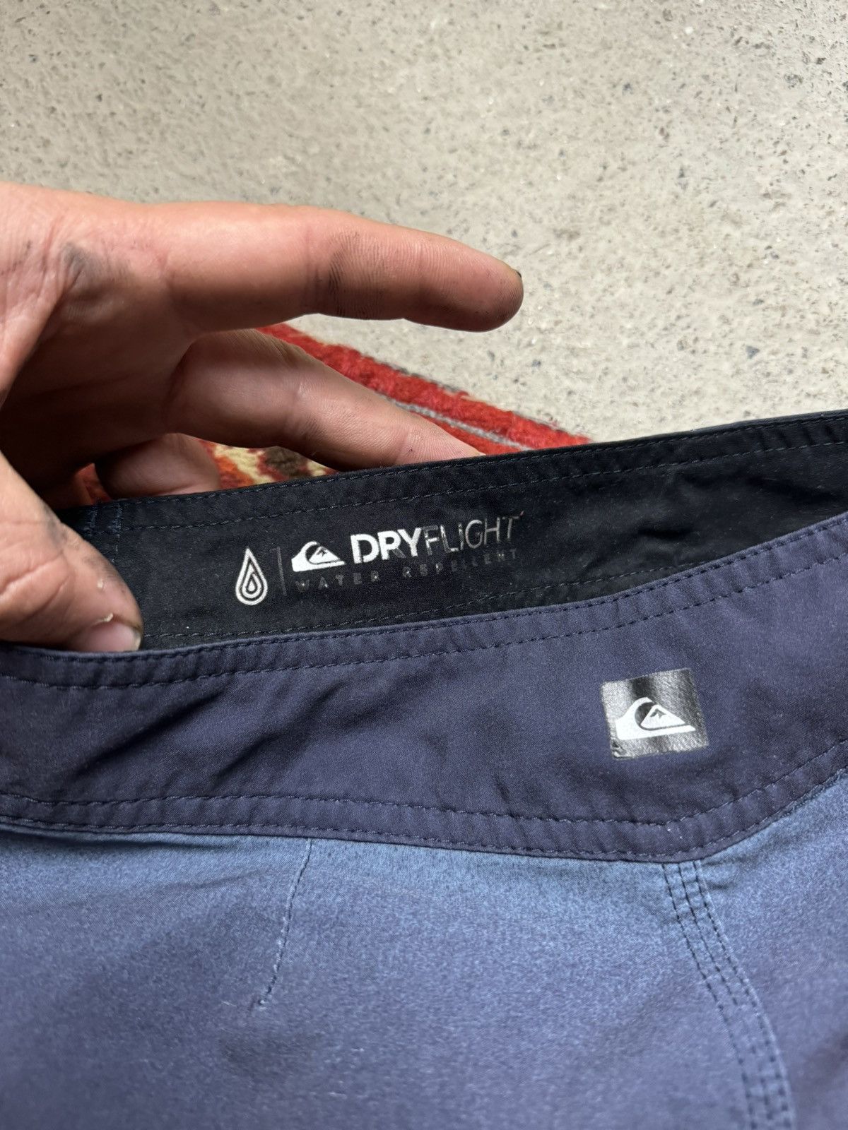 Quiksilver × Vintage Quicksilver surf nylon swimming shorts vintage logo 90s Size US 30 / EU 46 - 6 Thumbnail