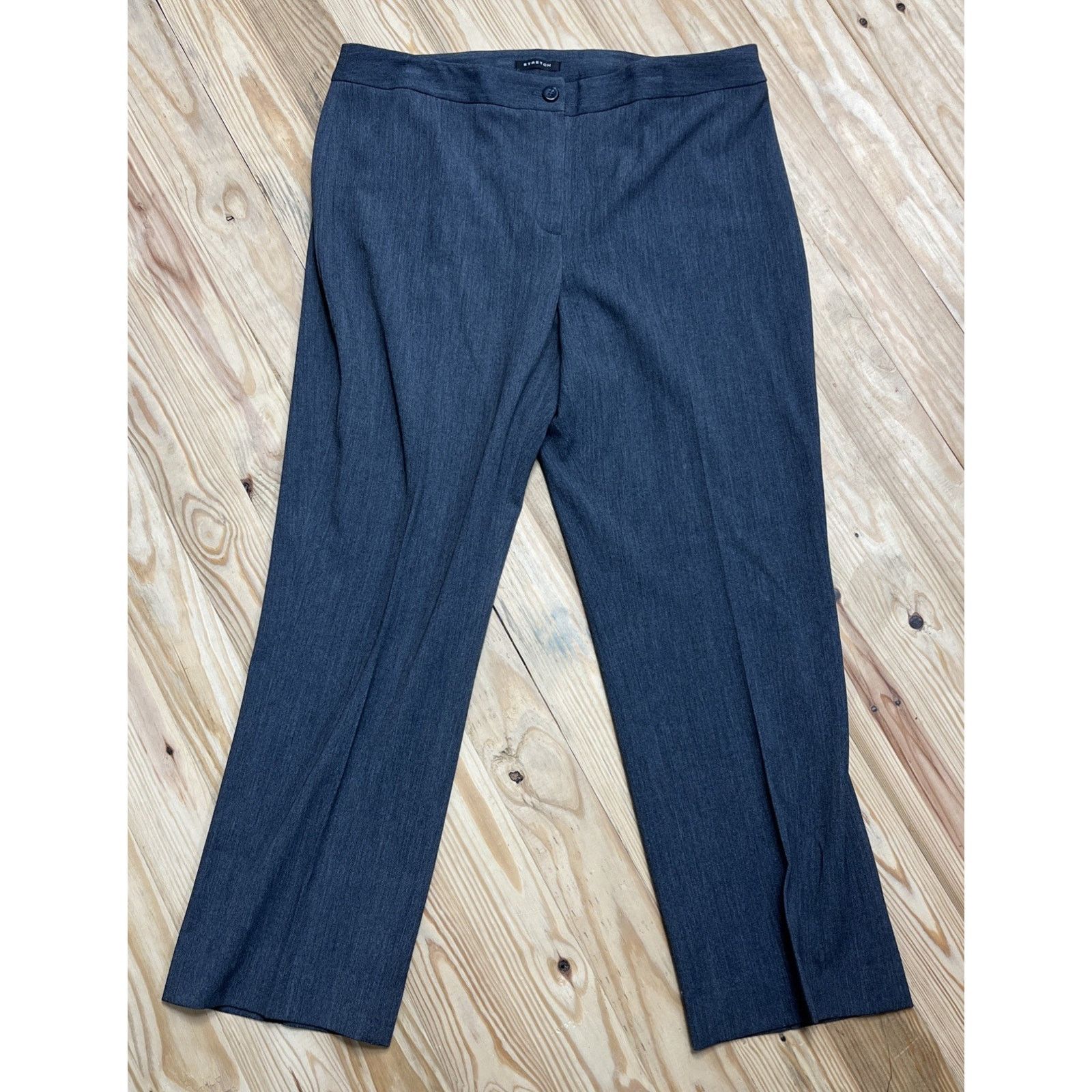 Jones New York Women’s Jones New York Stretch Gray Dress Pants Size 14 Size 36" / US 14 / IT 50 - 1 Thumbnail