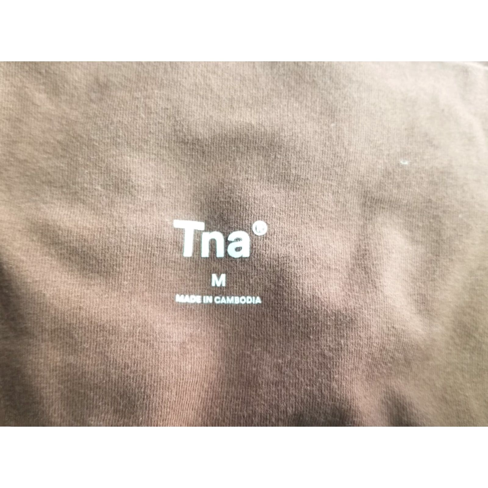 TNA Tna TnAction Women's Shorts Atmosphere Hi-Rise 7" Brown Medium Nylon Spandex Flat Front Pull On 7" Inseam High Rise Compression Regular Size M Size 32" / US 10 / IT 46 - 5 Thumbnail