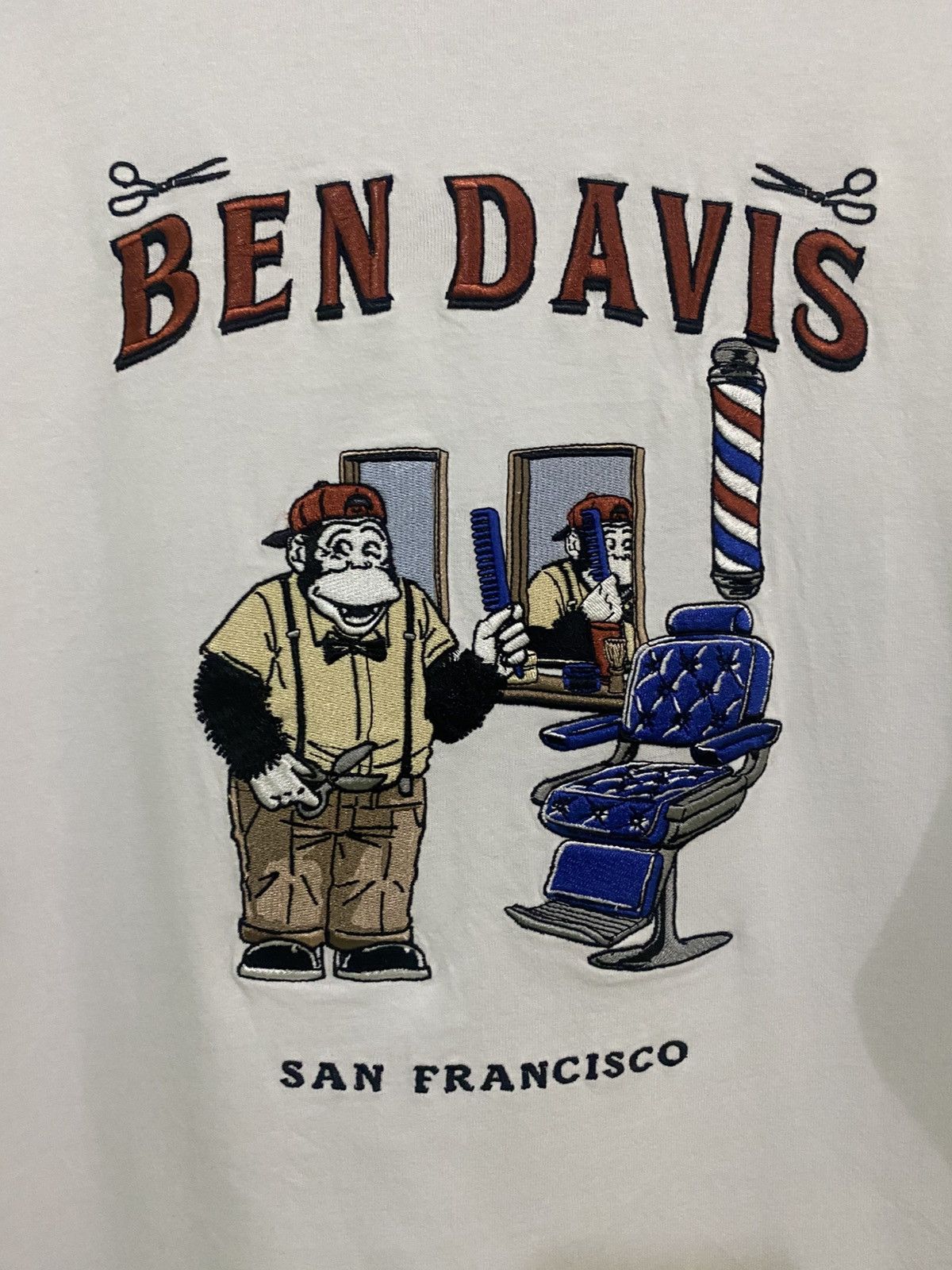 Ben Davis Ben Davis Embroidered Back Hit Tee Size US L / EU 52-54 / 3 - 4 Thumbnail