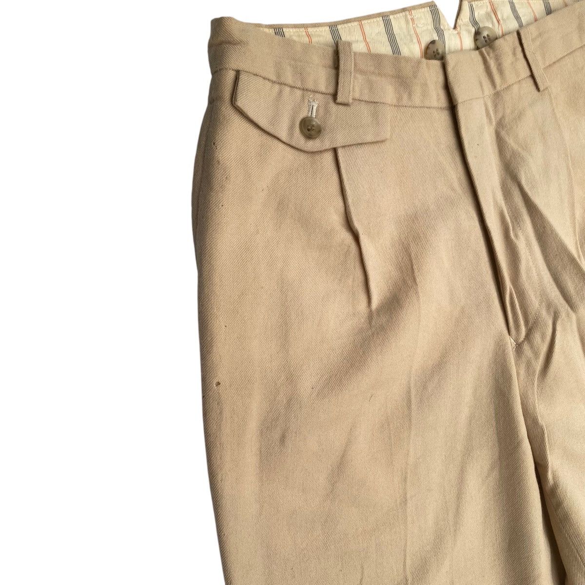 Japanese Brand × Y's × Yohji Yamamoto A.A.R by Yohji Yamamoto Wide Baggy Chinos / Trouser Pants Size US 29 - 4 Thumbnail