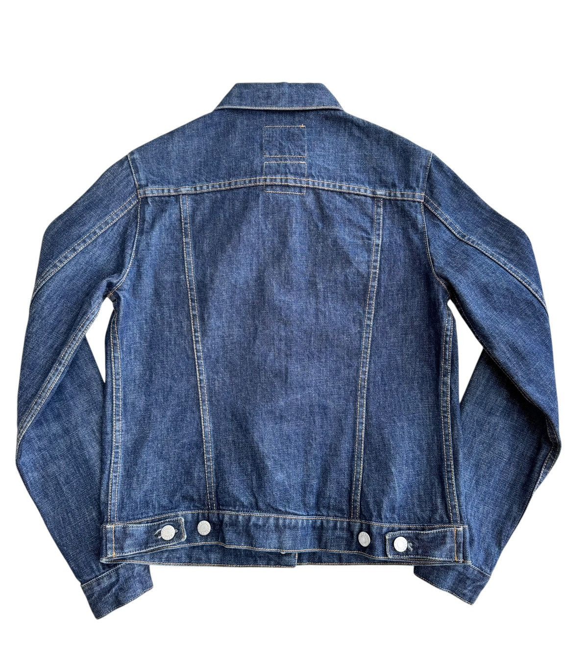 Designer × Helmut Lang Vintage 80s Helmut Lang Classic Denim Trucker jacket Size US XXS / EU 40 - 5 Thumbnail