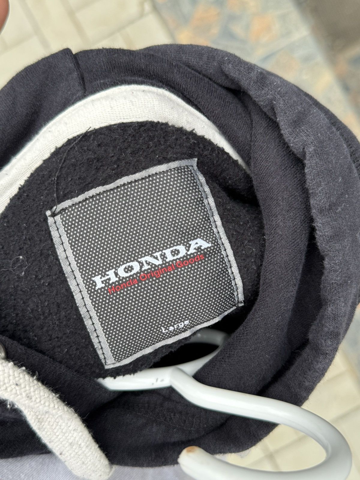 Honda × Vintage Vintage Racing Hoodie Honda Black Size US L / EU 52-54 / 3 - 6 Thumbnail
