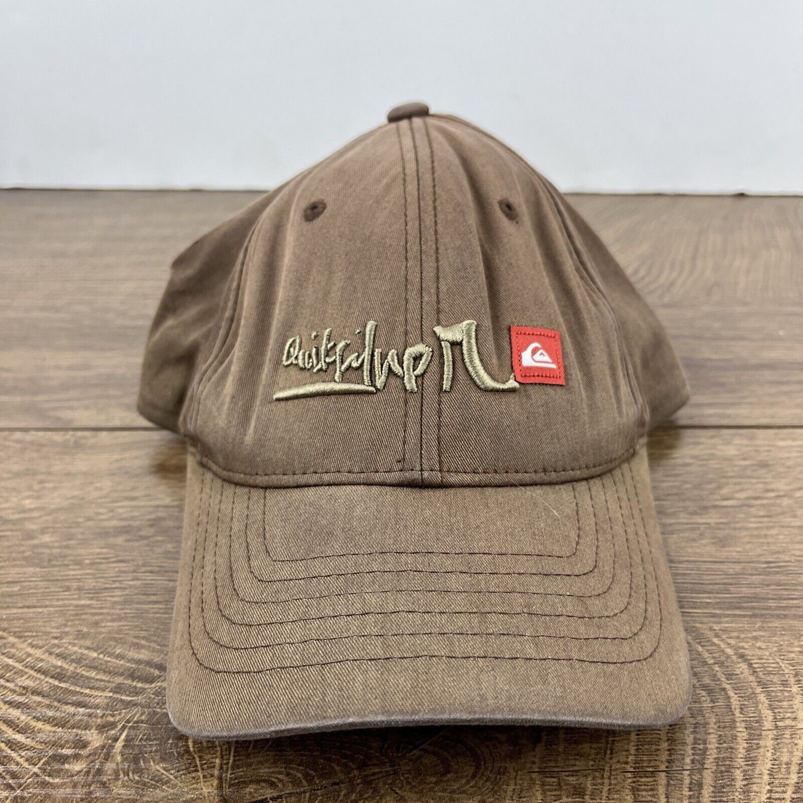 Other Quicksilver Brown Hat Quick Silver Tan Hat Adjustable Adult Size ONE SIZE - 5 Thumbnail