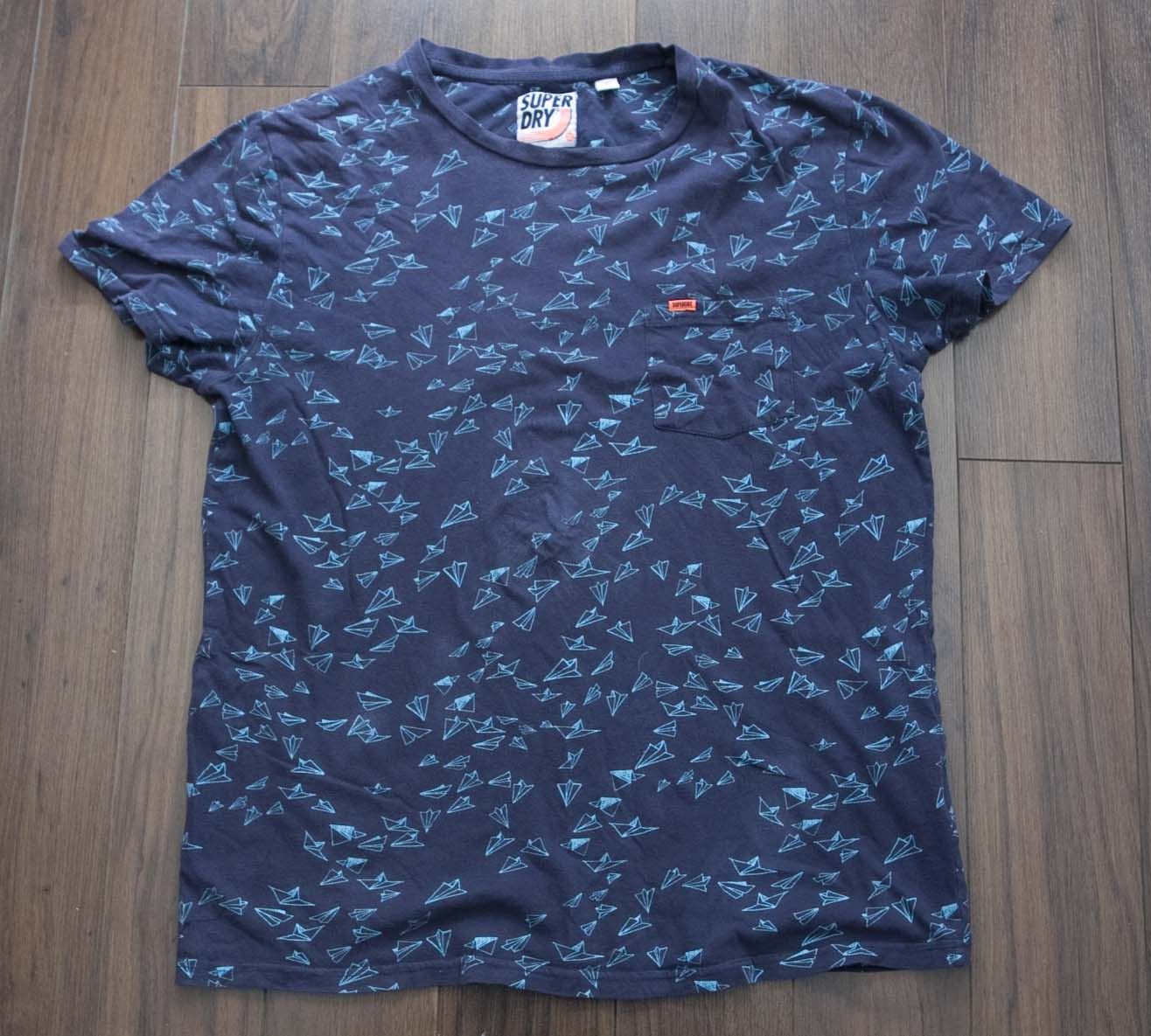 Superdry Superdry T Shirt Size L /XL Dark Blue Size US L / EU 52-54 / 3 - 1 Thumbnail