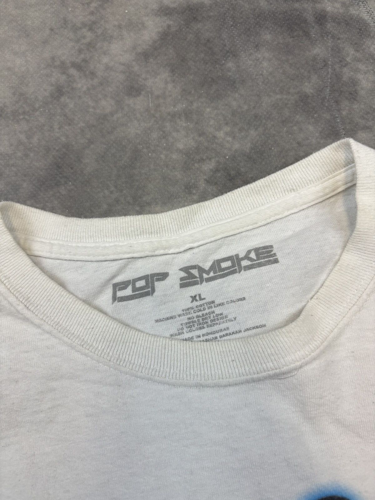 Rap Tees × Vintage Pop Smoke Rap tshirt tee hip hop y2k Travis Kanye skateboard Size US XL / EU 56 / 4 - 3 Thumbnail