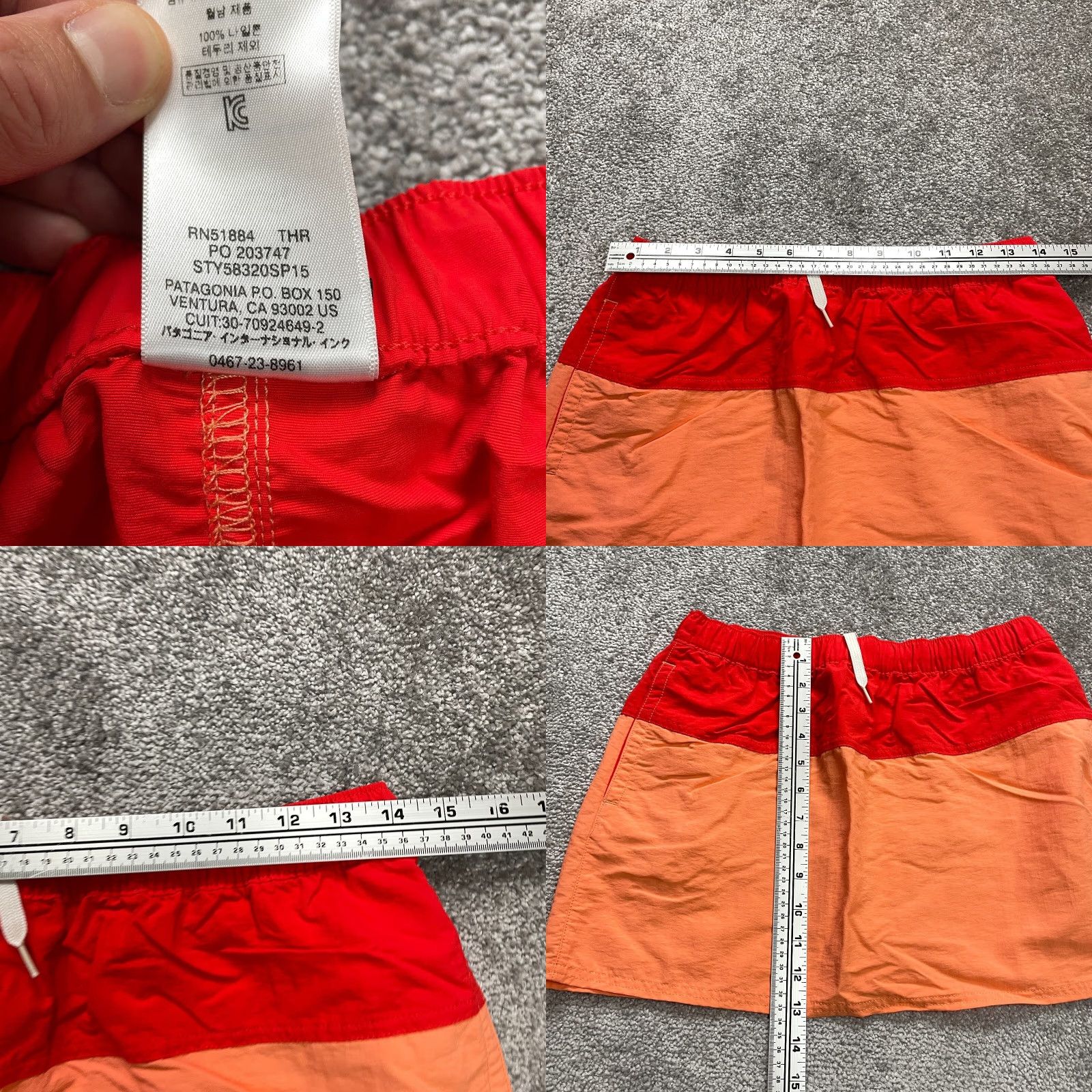 Patagonia Patagonia Swimwear Water Skirt Women S Orange Nylon Elastic Waist Logo 100% Nylon Swim Skirt Beach Womens Size 28" / US 6 / IT 42 - 8 Thumbnail