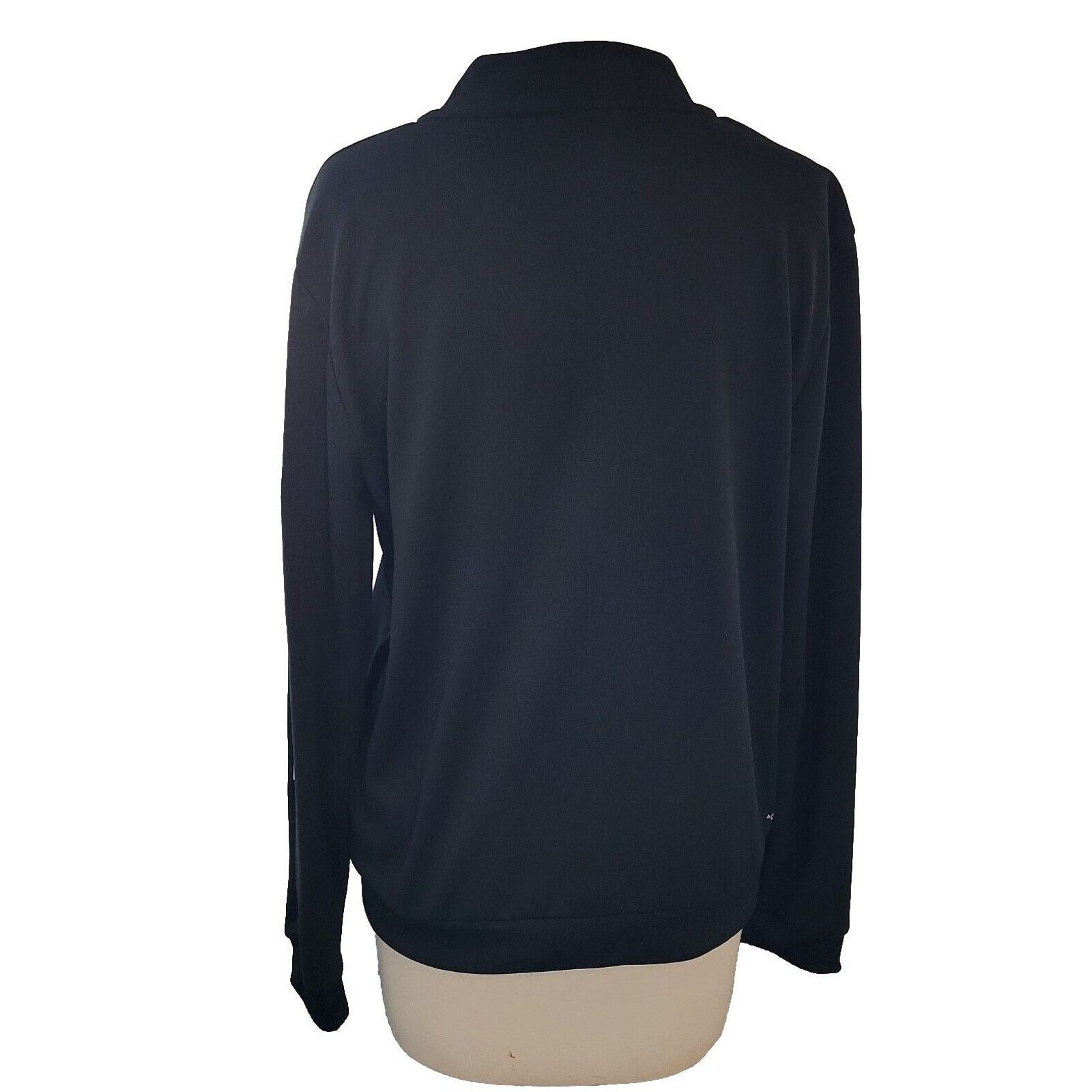 Adidas Adidas Black Zip Up Sweater Jacket Women’s Climawarm Sz L Size L / US 10 / IT 46 - 7 Thumbnail