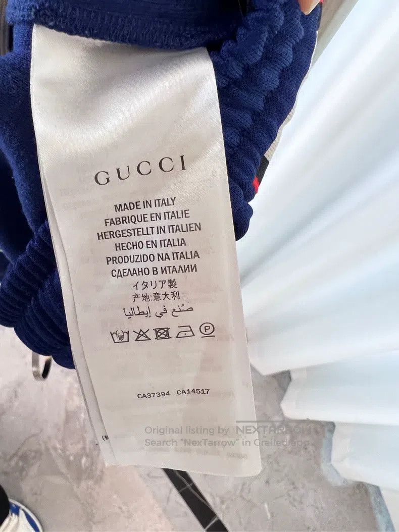 Gucci Gucci SizeS String-marked cherry trousers Size US 29 - 5 Thumbnail