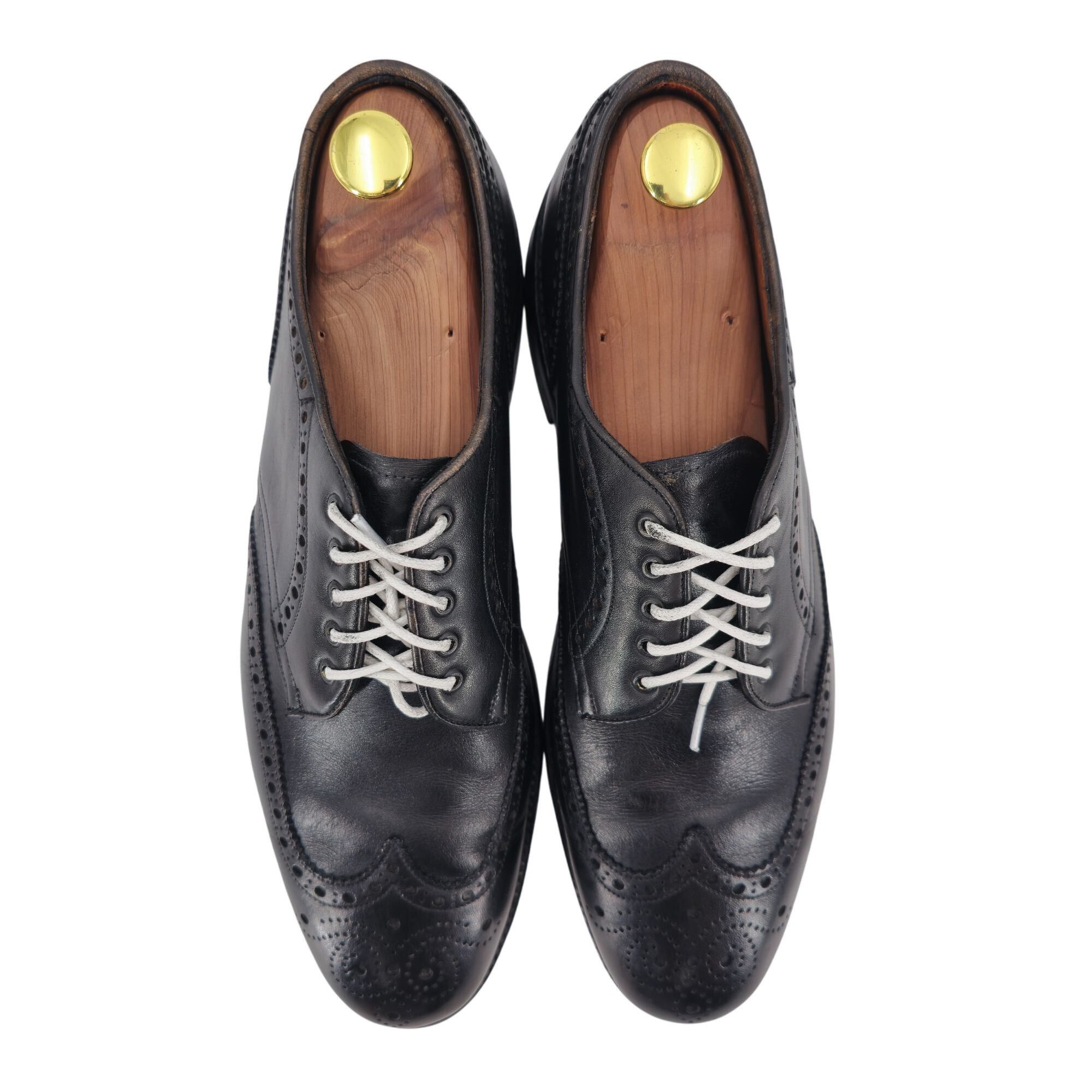 Nettleton USA Mens Size 10.5N Black Handmade Leather Dress