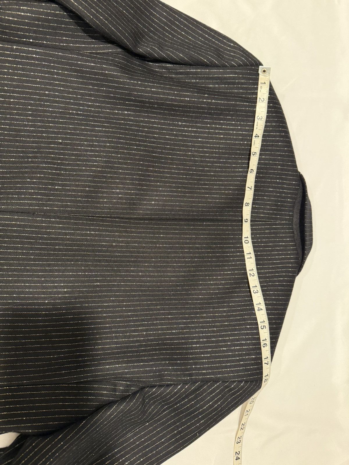 Saint Laurent Paris Saint Laurent mens gold stripes suit. 54/44. $4400 Size 44R - 10 Thumbnail