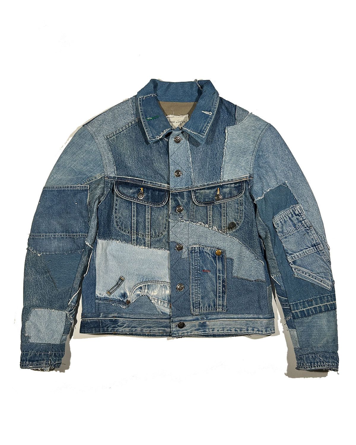 Greg Lauren GREG LAUREN RECONSTRUCTED DENIM JACKET Size US L / EU 52-54 / 3 - 1 Thumbnail