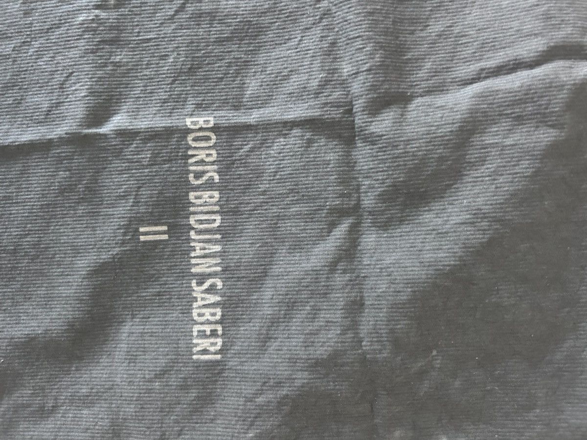 Boris Bidjan Saberi grey cloth tote bag NEW one size rick owens margiela Size ONE SIZE - 4 Thumbnail