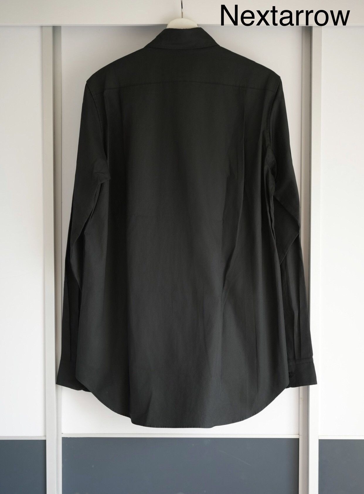 Yohji Yamamoto Yohji Yamamoto 08 SS Plaid Paneled Black Shirt 2412- Size US XL / EU 56 / 4 - 2 Thumbnail