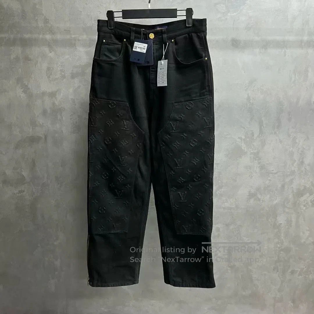 Louis Vuitton black loose. Size US 30 / EU 46 - 1 Thumbnail