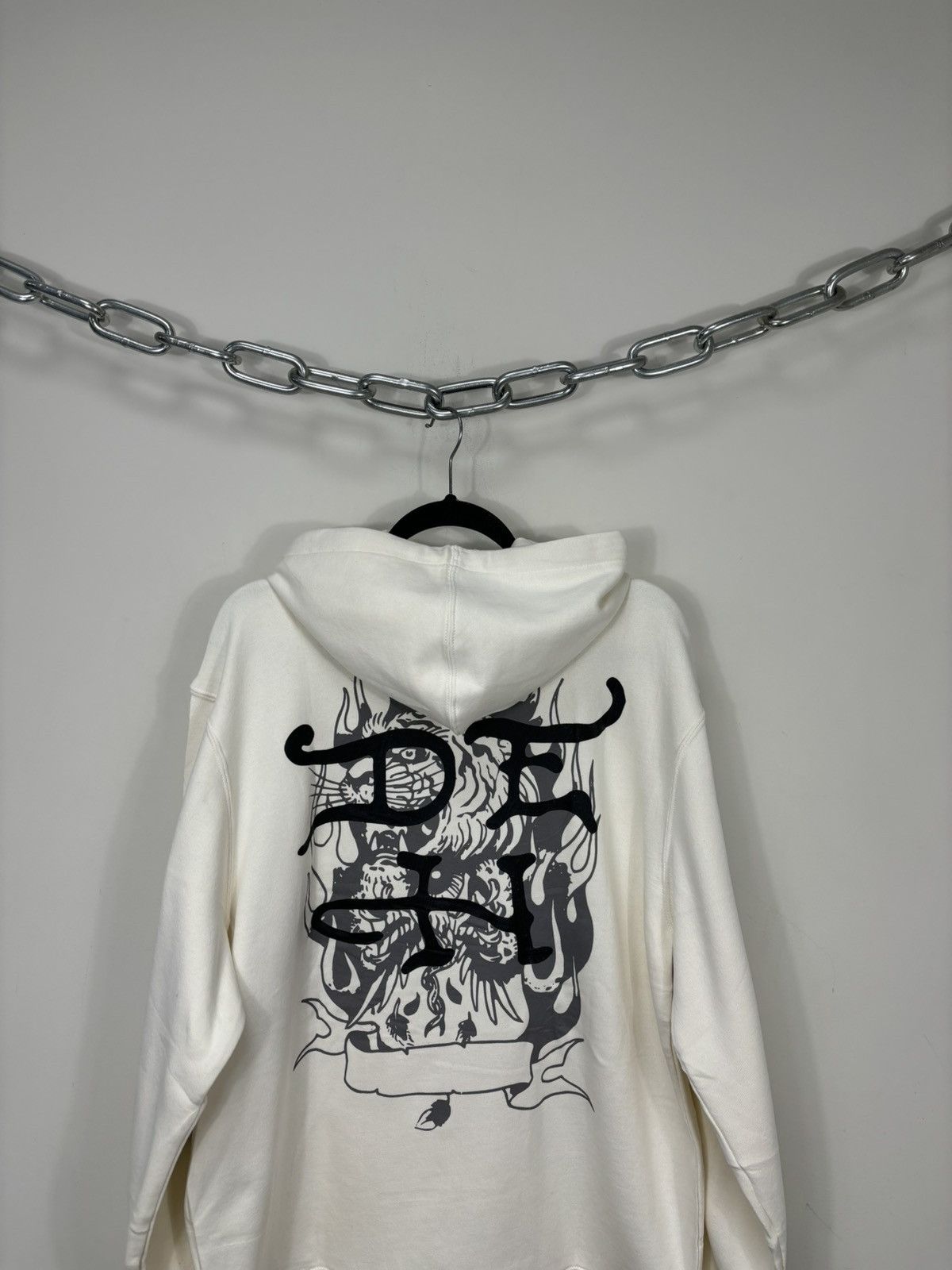 Christian Audigier Ed Hardy NEW Eagle Dead Skull Logo Y2K Hype Hoodie Size US L / EU 52-54 / 3 - 15 Thumbnail