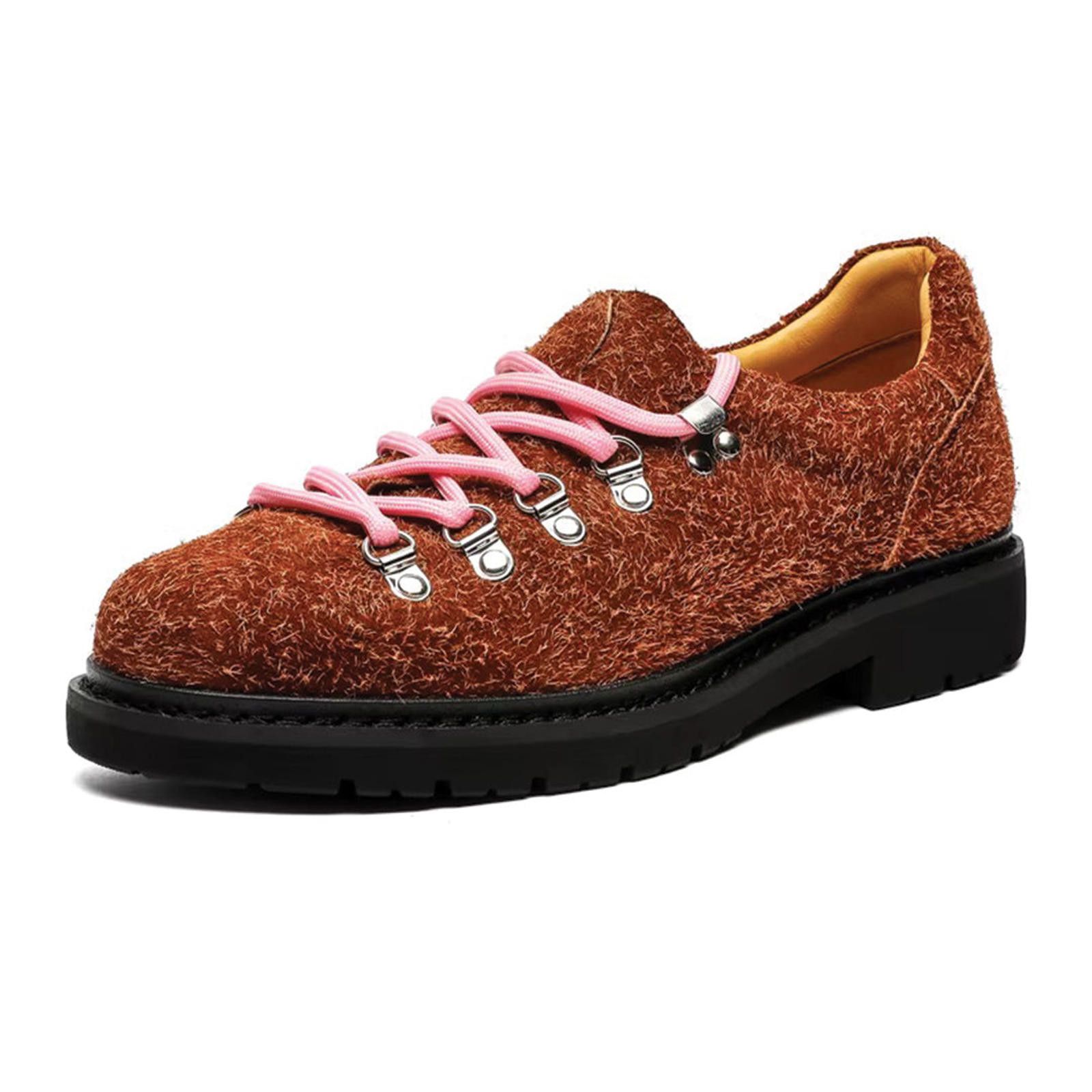 Other Textured Shag Hiking Derby Shoes Size US 8 / EU 41 - 2 Thumbnail