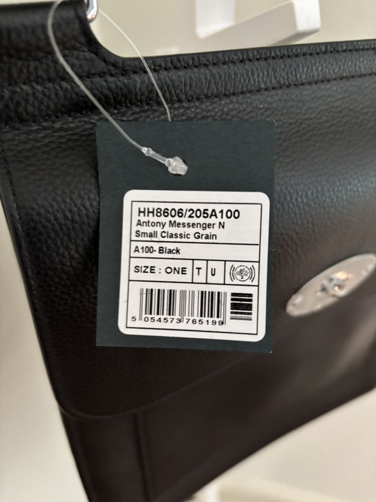 Mulberry Mulberry Black Grained Leather Large Antony Messenger NEW Size ONE SIZE - 3 Thumbnail