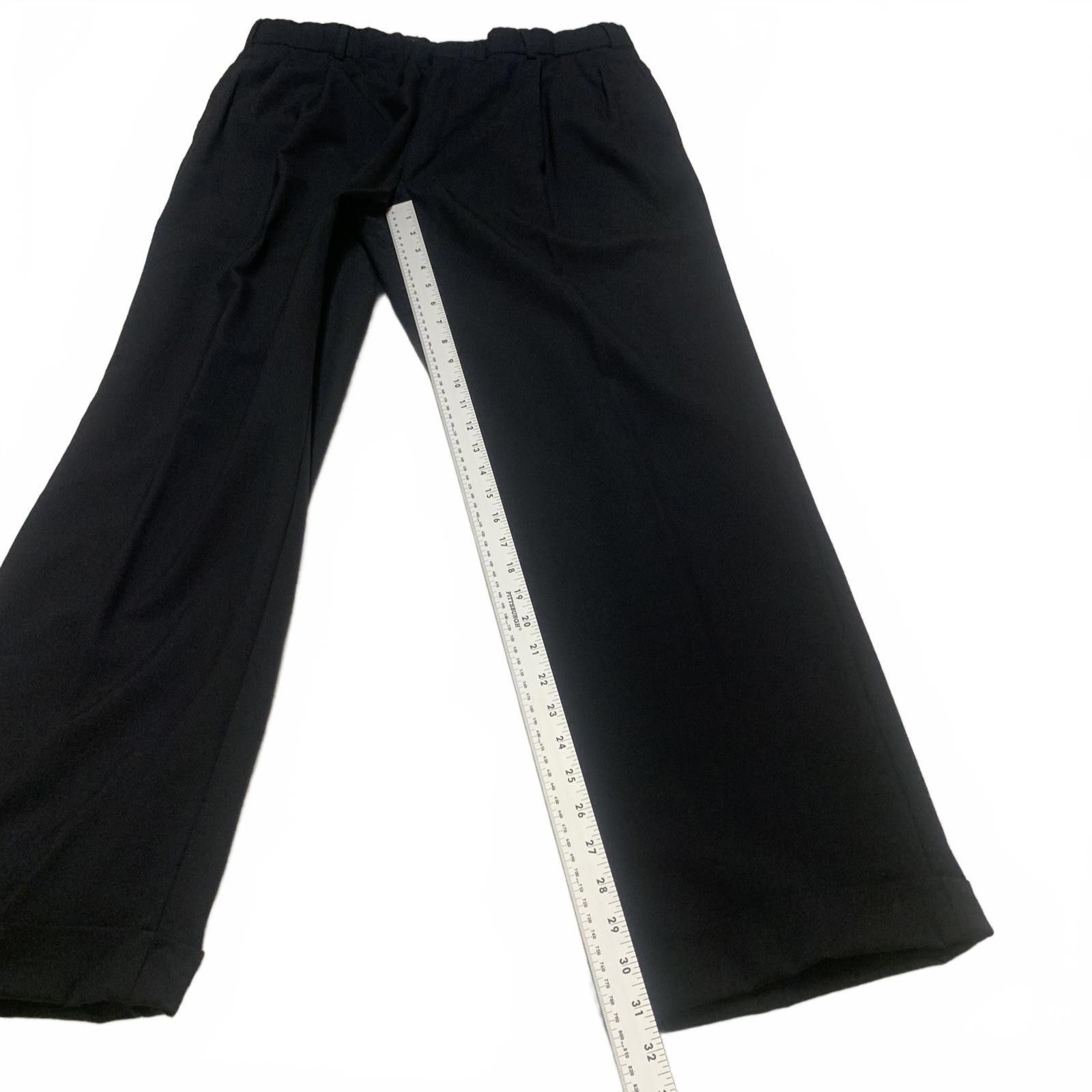 Brooks Brothers Brooks Brothers Men's Size 38 REG Black 100% Worsted Wool Size 46R - 7 Thumbnail