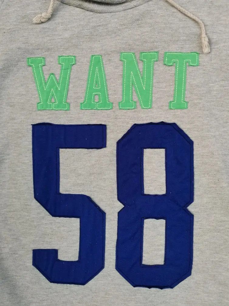 Massive Rare!!! Massive Want 58 Big Logo Hoodie Sweatshirt Size US M / EU 48-50 / 2 - 6 Thumbnail
