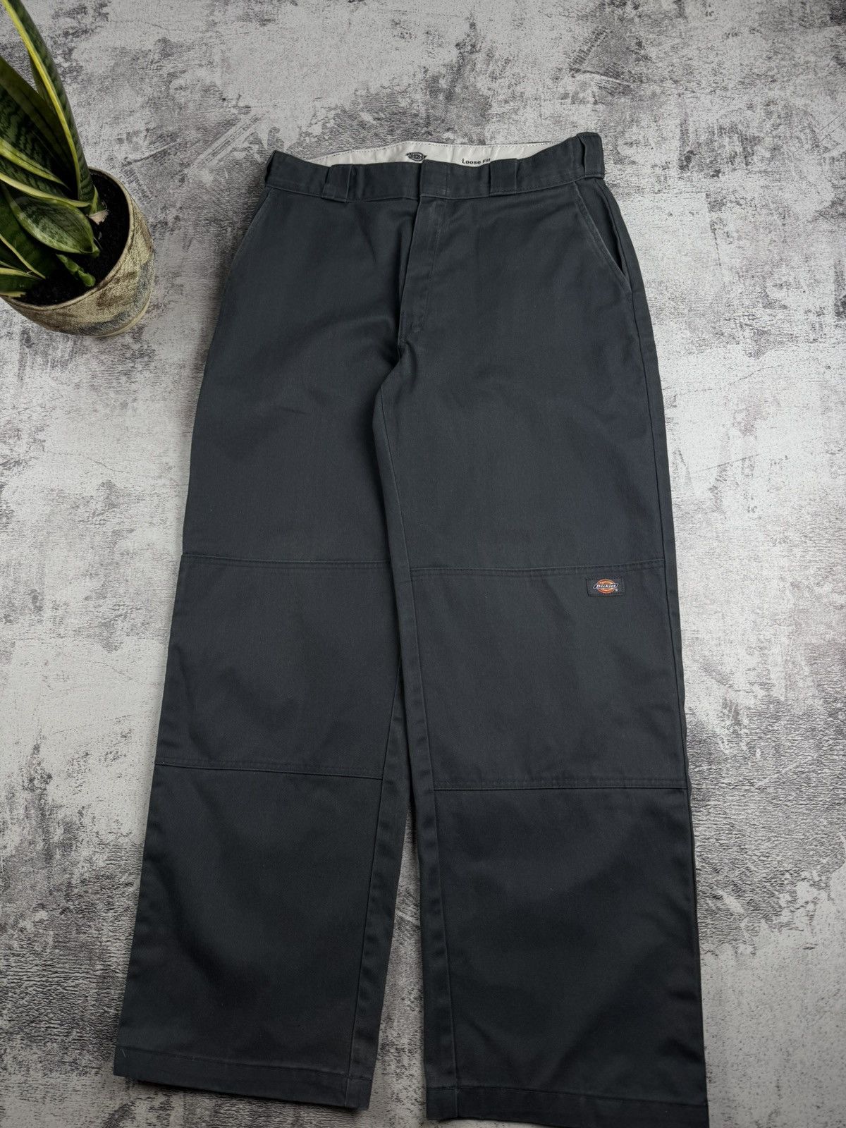 Dickies Dickies Cargo Workwear Gray Pocket 34/32 Carpenter Hip Hop Jeans Pants Trousers Size US 34 / EU 50 - 9 Thumbnail