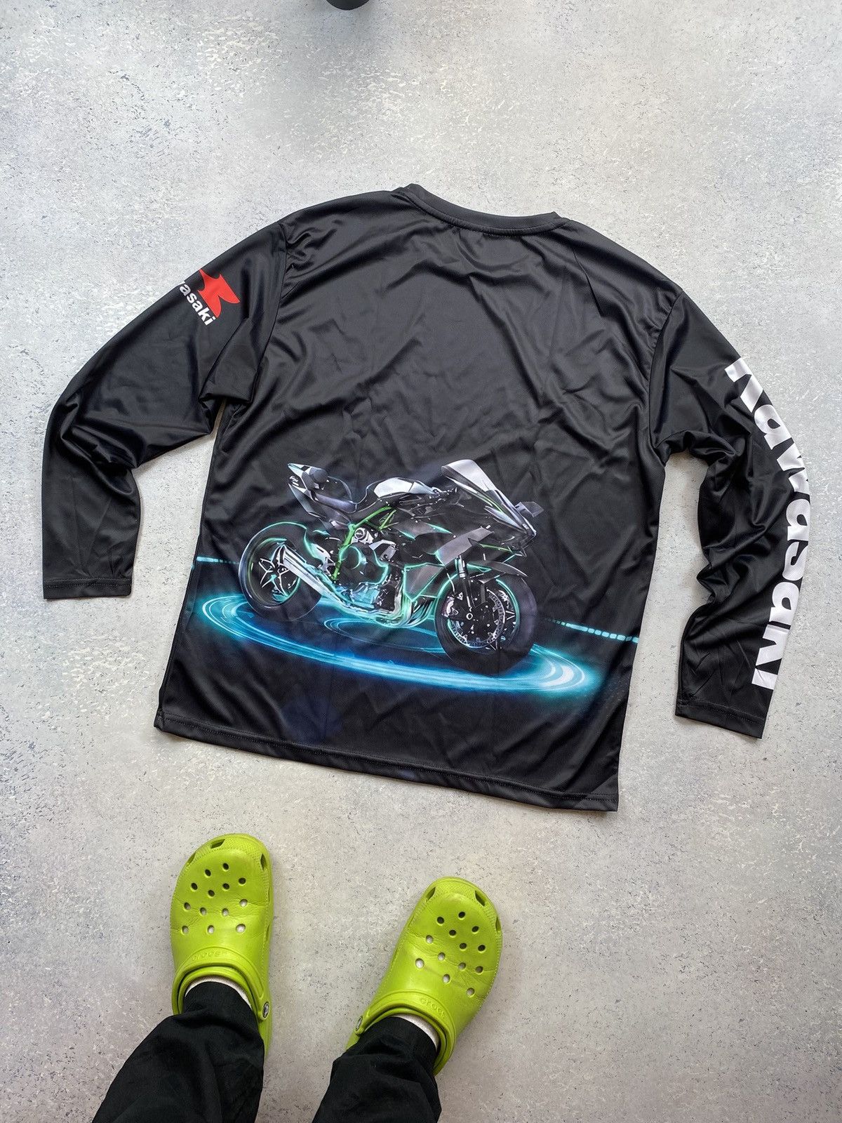 Formula 1 Kawasaki Motorcycle Racing Team Men's T-shirt Size XL Size US XL / EU 56 / 4 - 4 Thumbnail