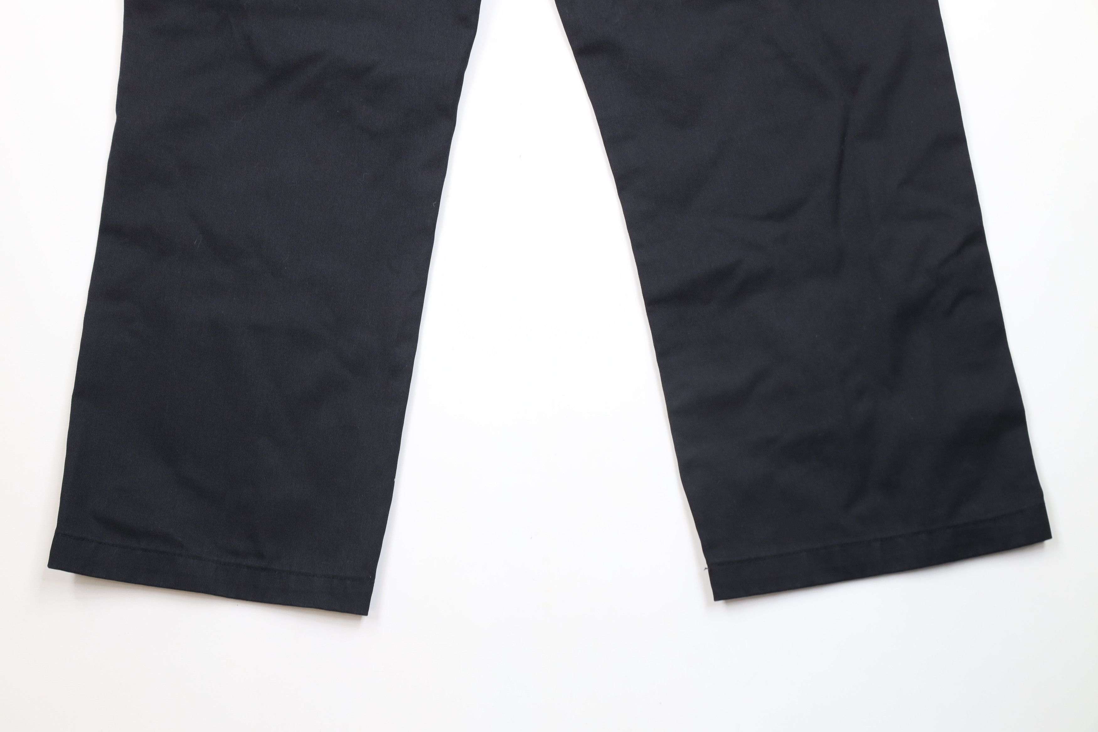 Dickies × Vintage Vintage Y2K Dickies Straight Wide Leg Cargo Pants Black Size US 36 / EU 52 - 14 Thumbnail