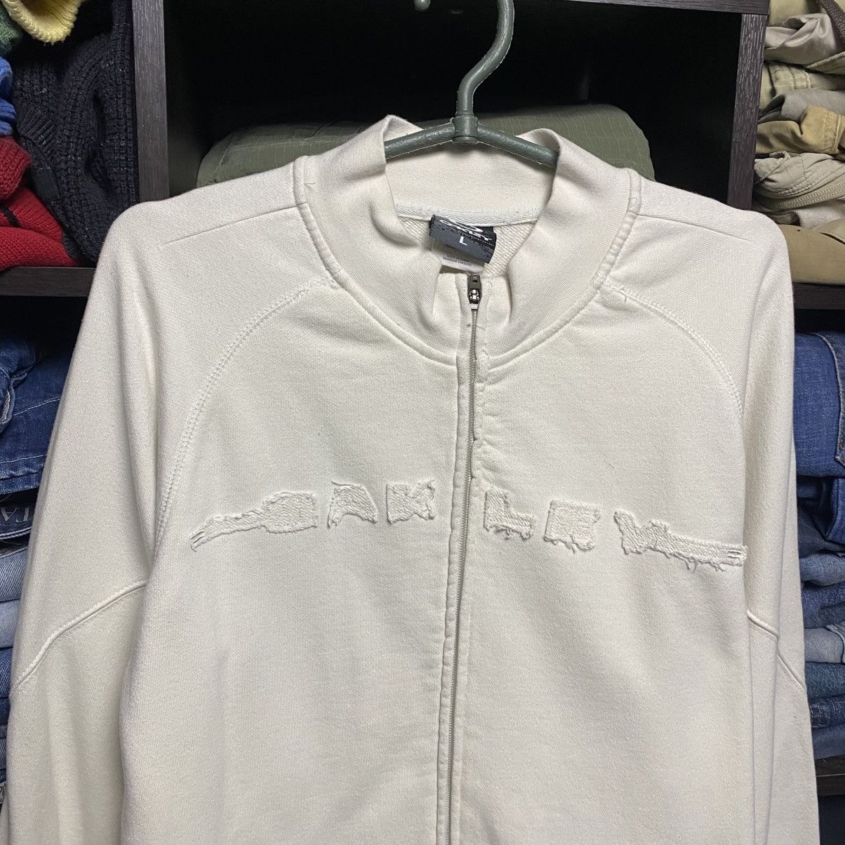 Oakley Vintage Oakley Softwear 90’s big logo y2k rarezip sweatshirt Size US L / EU 52-54 / 3 - 2 Thumbnail