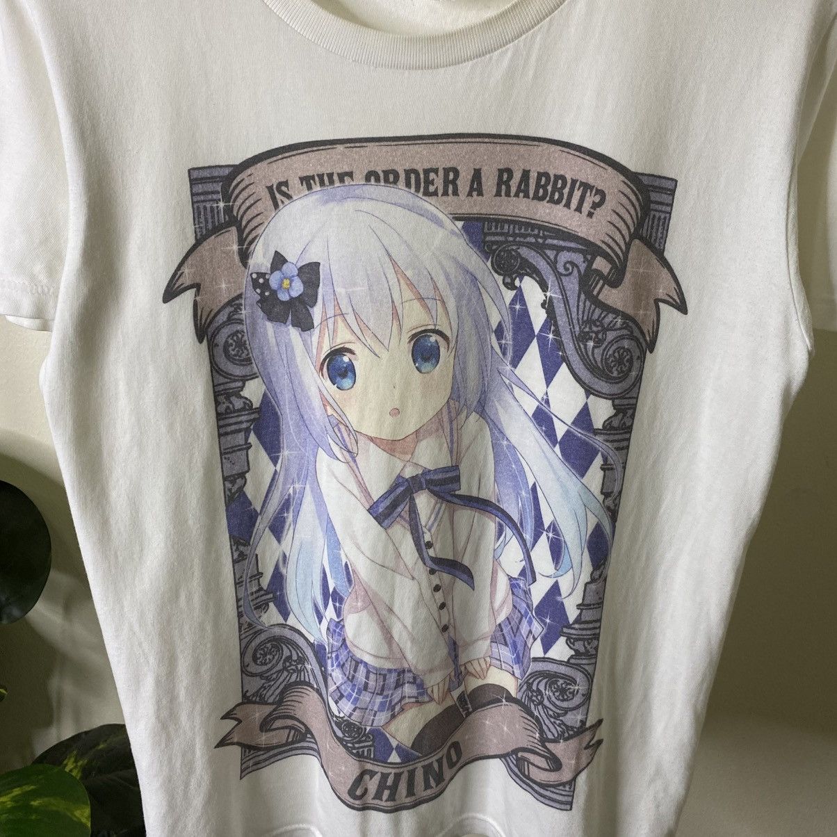 Anime Gochumon wa Usagi Desu ka? Chino Fullprint Anime T-shirt Size US M / EU 48-50 / 2 - 2 Thumbnail