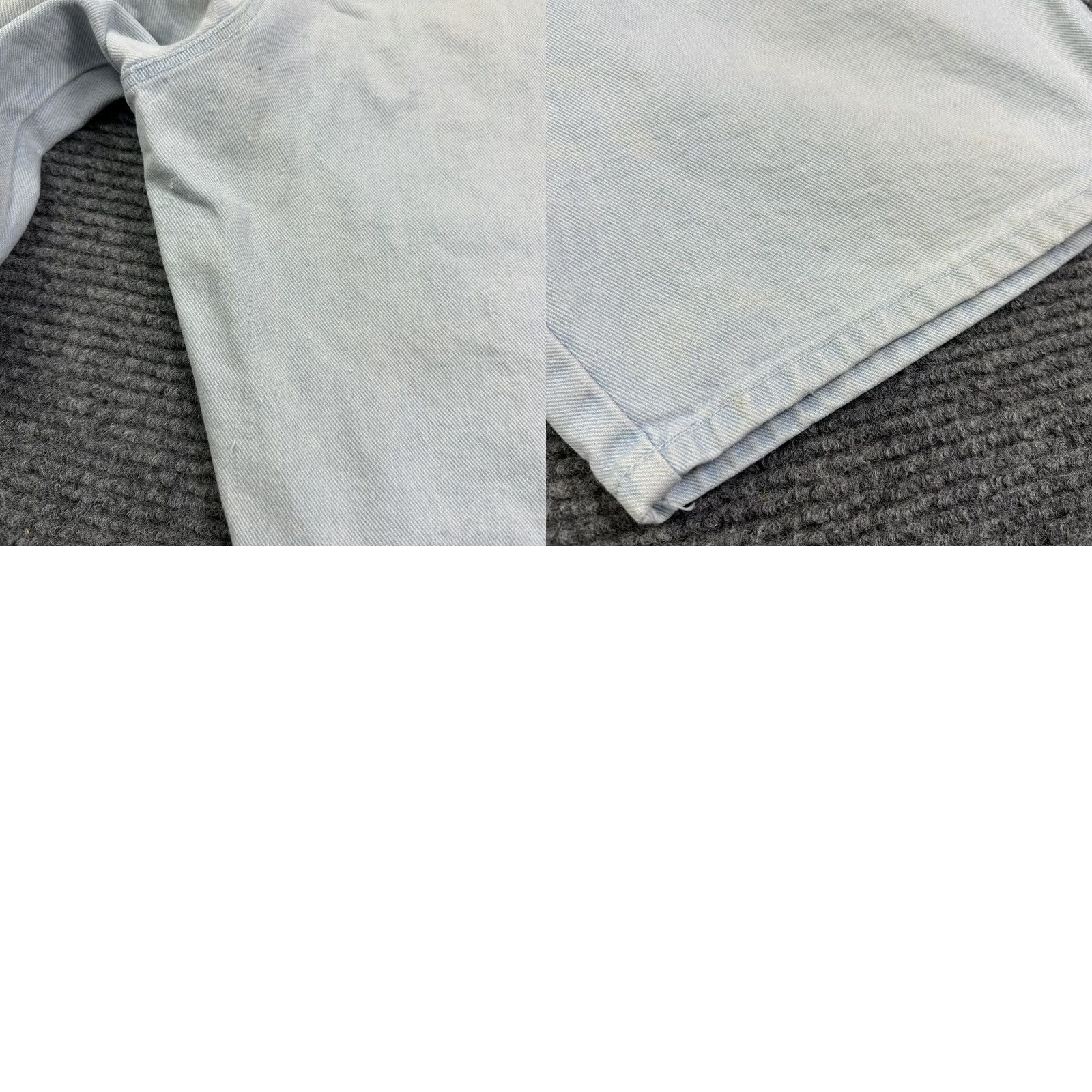 Vintage VINTAGE HIS Blues Denim Shorts Jeans Adult 33in Waist 90s Made In USA Blues Jeans Shorts Mens Size US 33 - 9 Thumbnail