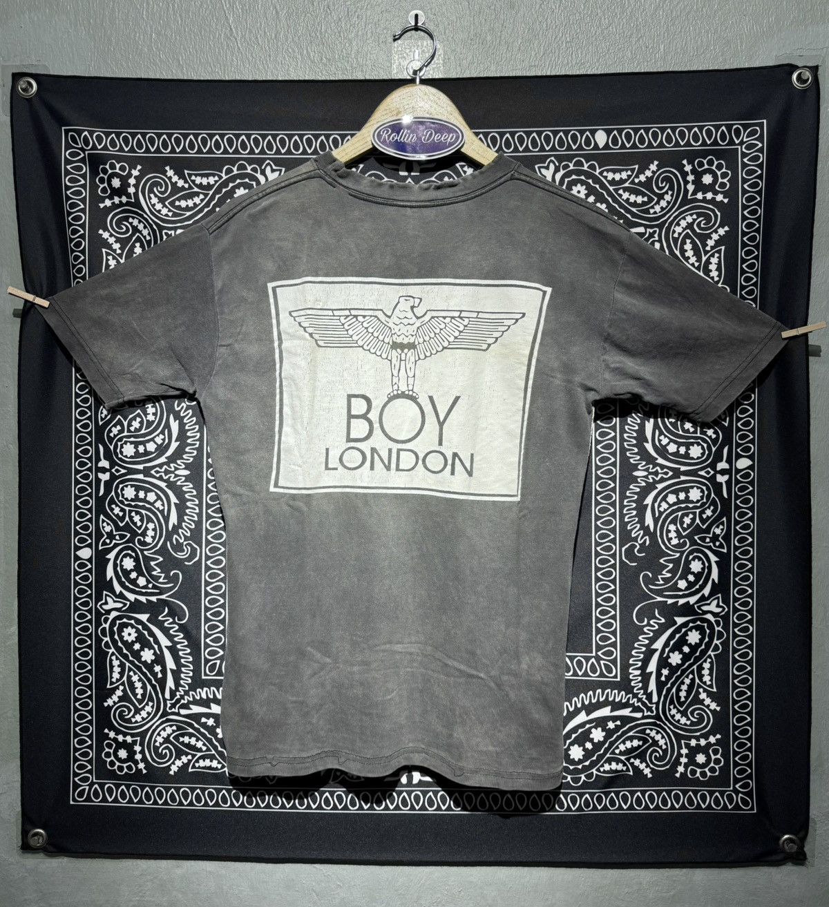 Boy London × Vintage Rare Vintage Boy London Tshirt Size US M / EU 48-50 / 2 - 1 Thumbnail