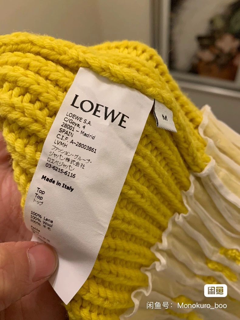 Loewe LOEWE A cardigan with a high collar Size M / US 6-8 / IT 42-44 - 3 Thumbnail