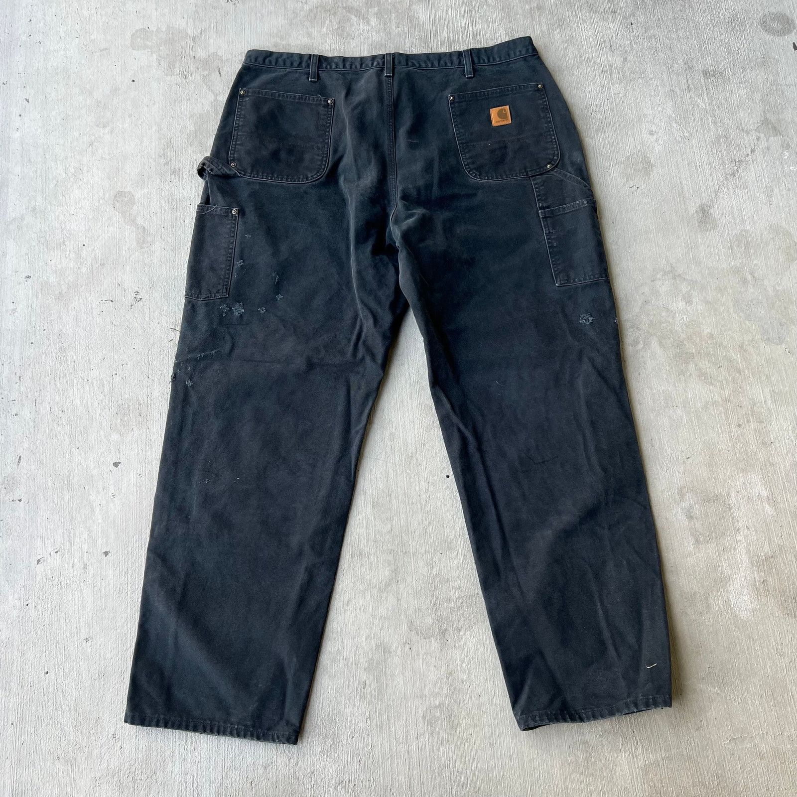 Carhartt × Vintage Carhartt black double knee work wear carpenter pants Size US 41 - 5 Thumbnail