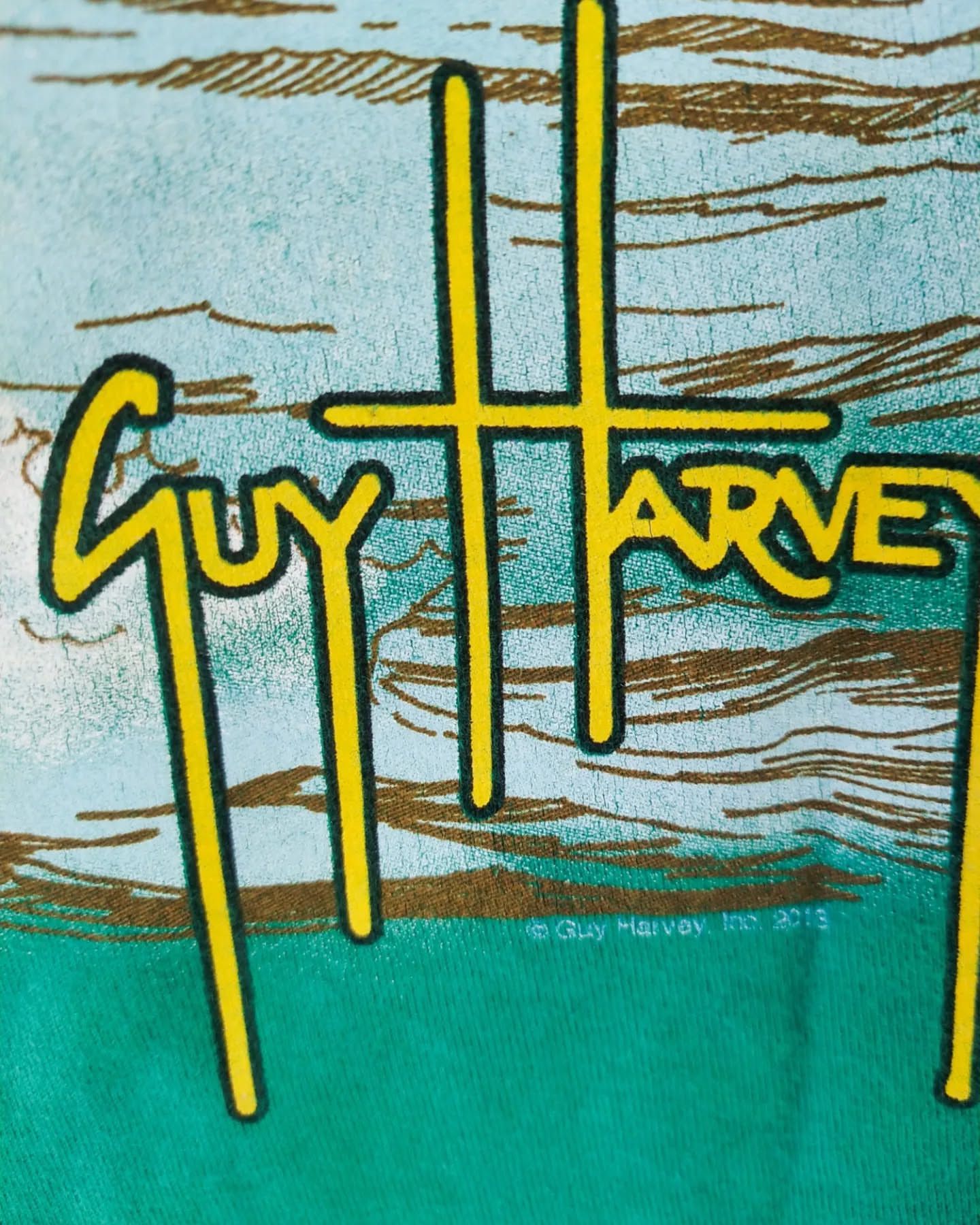 Guy Harvey Guy Harvey Marlin Cup Fish Graphic Tee Size US XXL / EU 58 / 5 - 3 Thumbnail