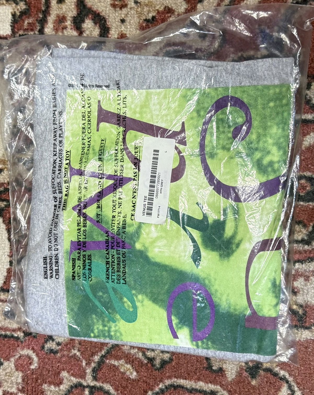 Supreme Supreme Venus Tee Grey FW17 Size US L / EU 52-54 / 3 - 4 Thumbnail