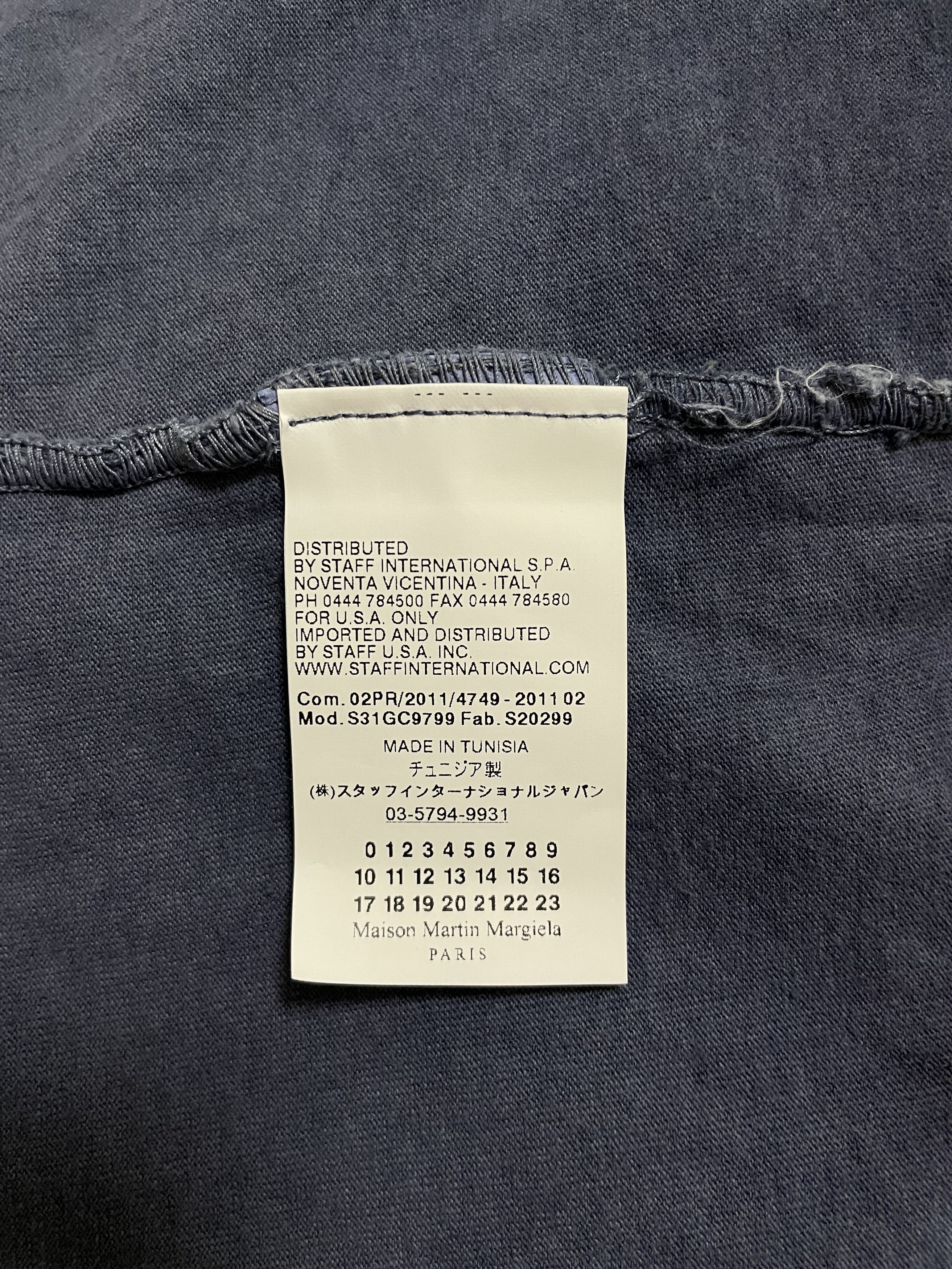 Maison Margiela MAISON MARTIN MARGIELA AIDS Awareness T-Shirt Tee Washed Size US S / EU 44-46 / 1 - 9 Thumbnail