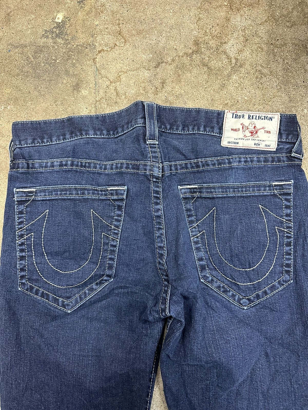 True Religion Vintage True Religion Dark Wash Denim Shorts Size 38 Size US 38 / EU 54 - 6 Thumbnail