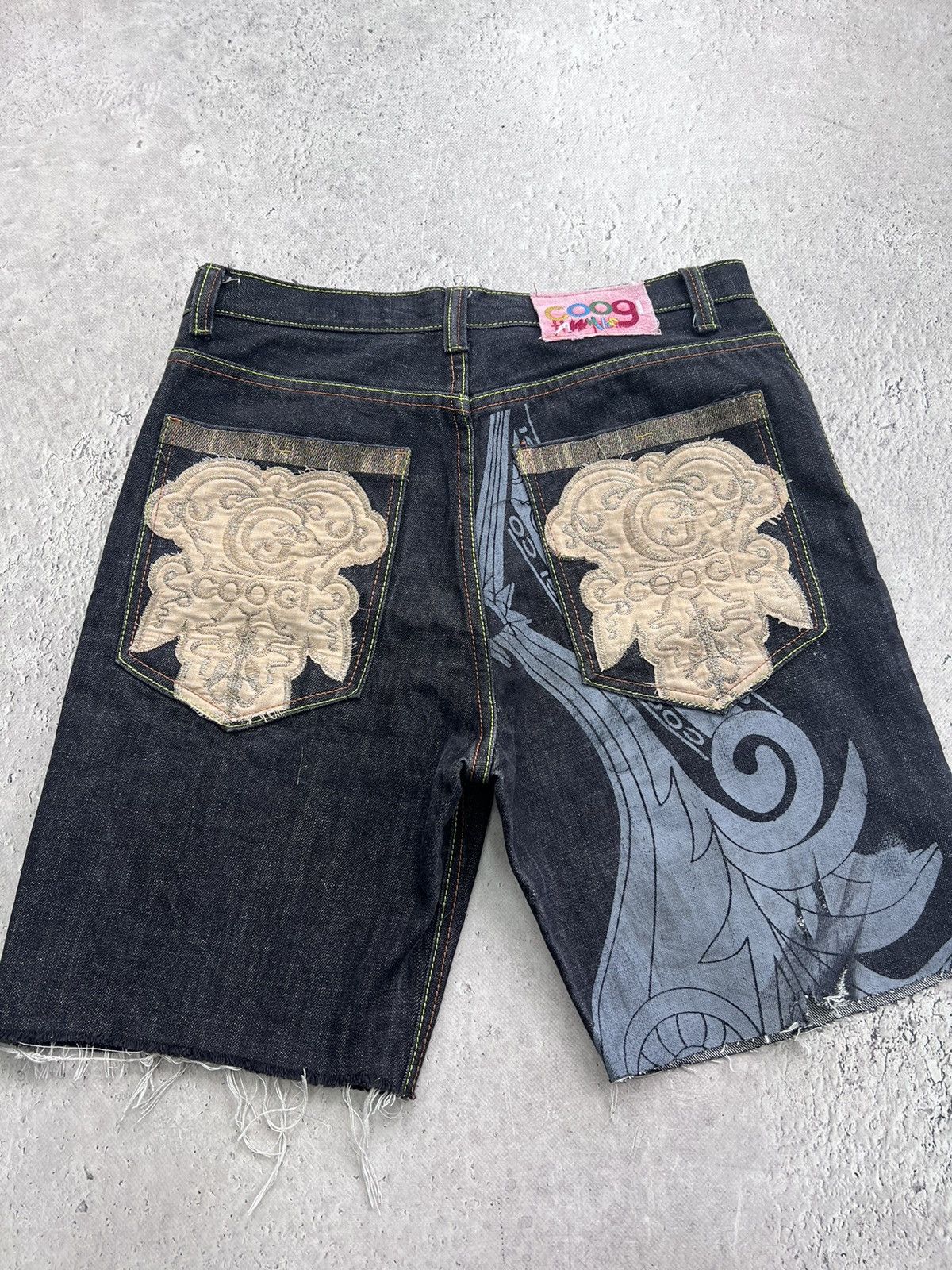 Coogi × JNCO Vintage Coogi Shorts Size 32 Embroidered Pockets Baggy Jorts Size US 32 / EU 48 - 1 Thumbnail