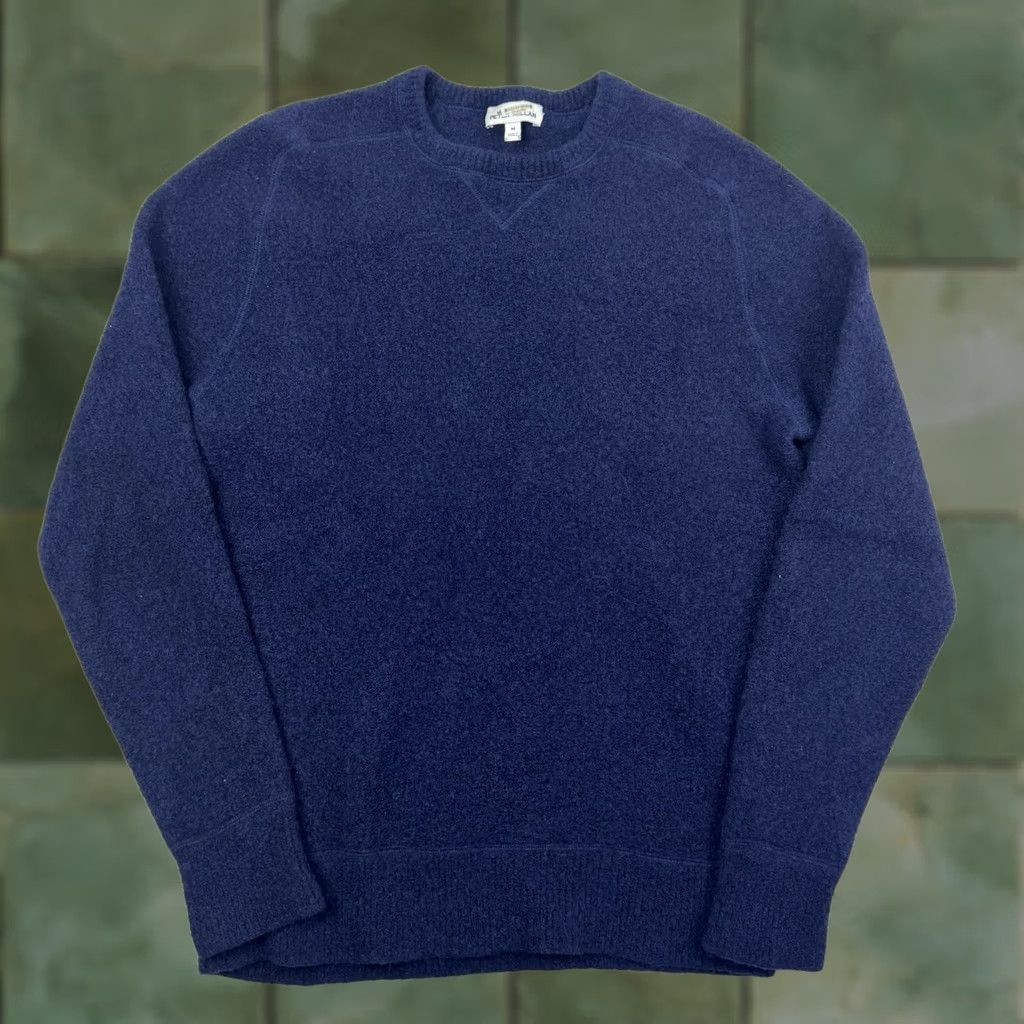 Peter Millar Peter Millar Sweater Pullover Mens XL Navy Blue Merino Wool Yak Preppy Classic Knit Crew Neck Casual Business Golf Size US XL / EU 56 / 4 - 1 Thumbnail