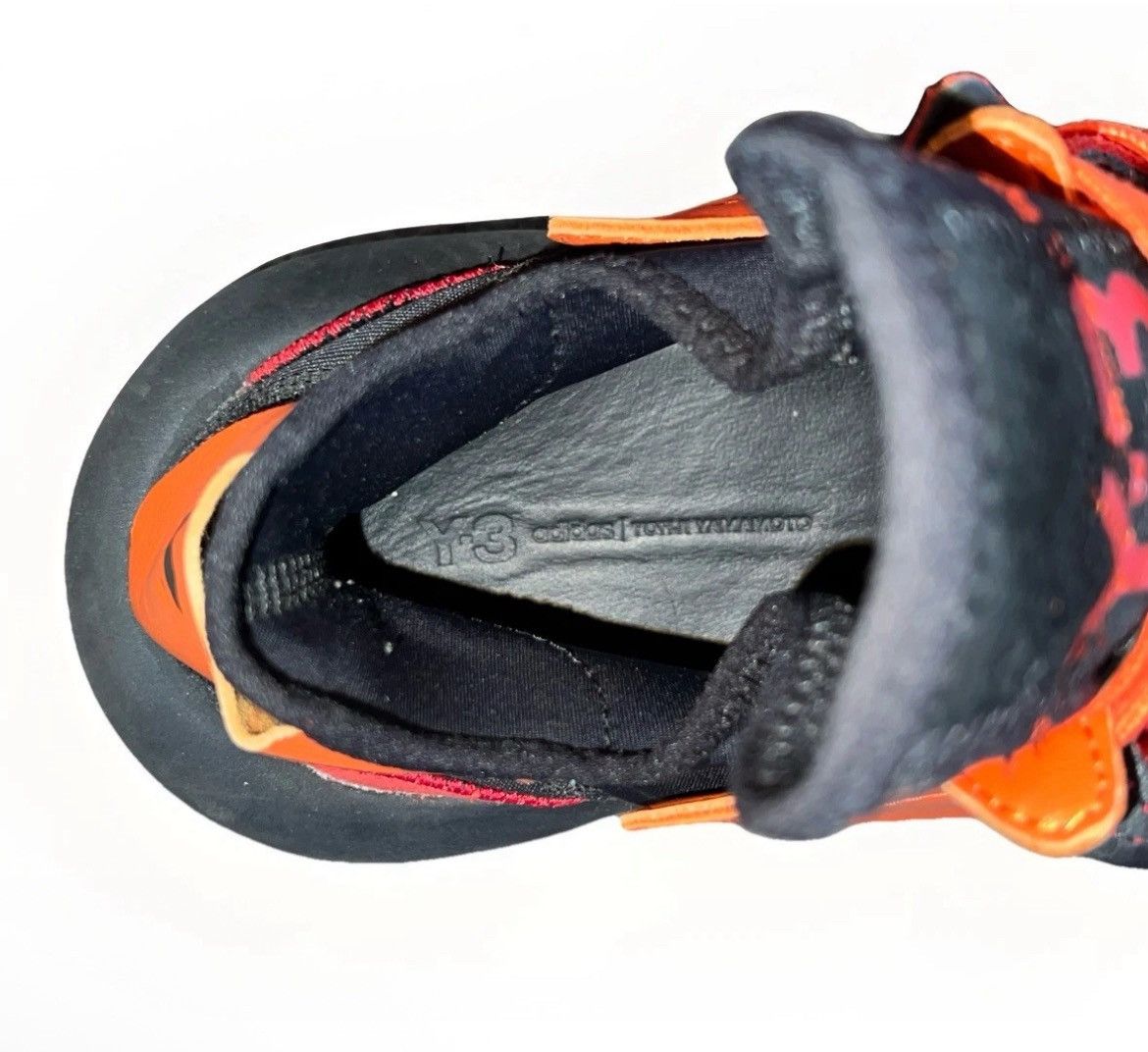 Adidas × Yohji Yamamoto Y-3 x ADIDAS⚡️"Kaiwa" Men size 12 Icon Orange leather sneaker Size US 12 / EU 45 - 7 Thumbnail